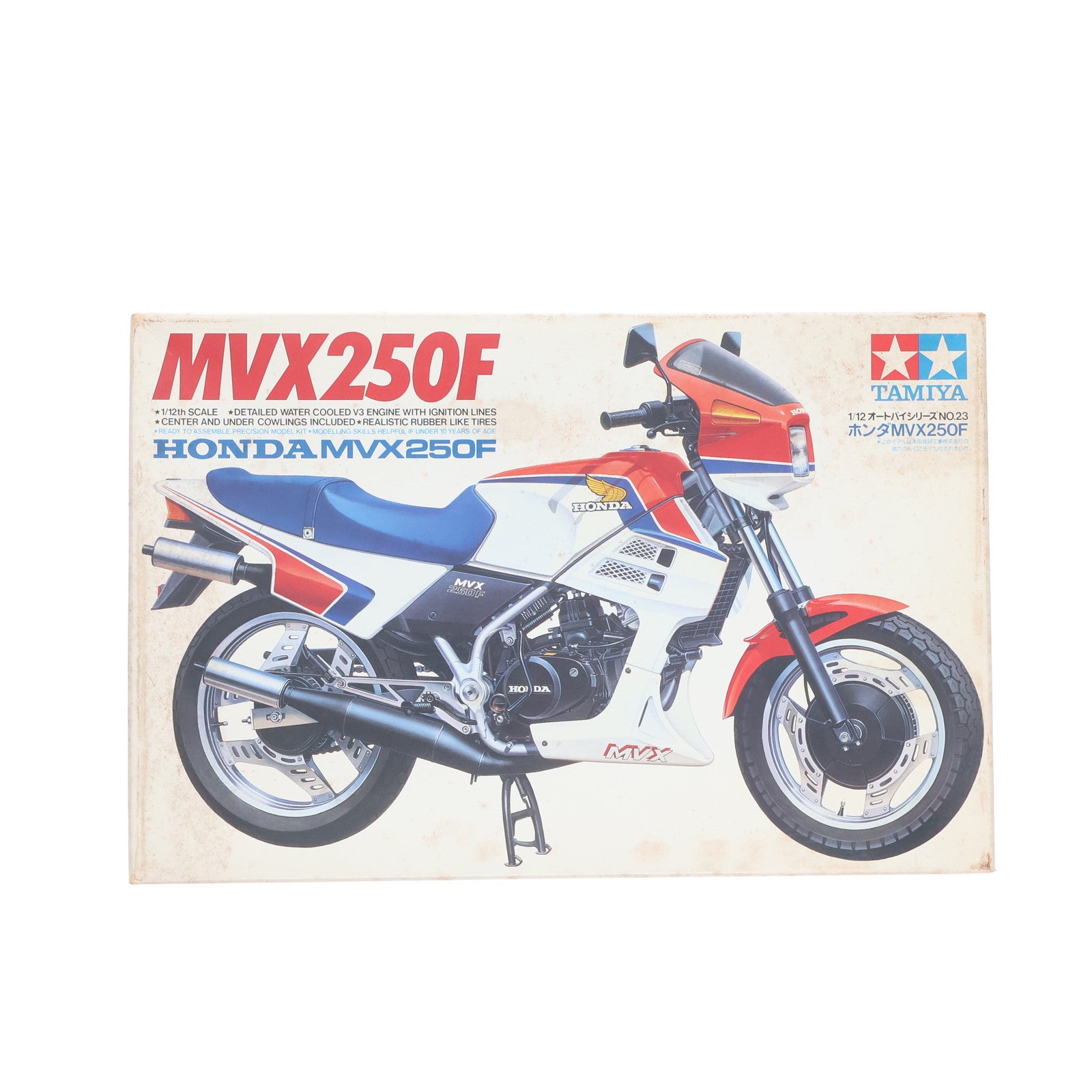 【中古即納】[PTM] オートバイシリーズ No.23 1/12 ホンダ MVX250F ディスプレイモデル プラモデル(1423) タミヤ(19991231)