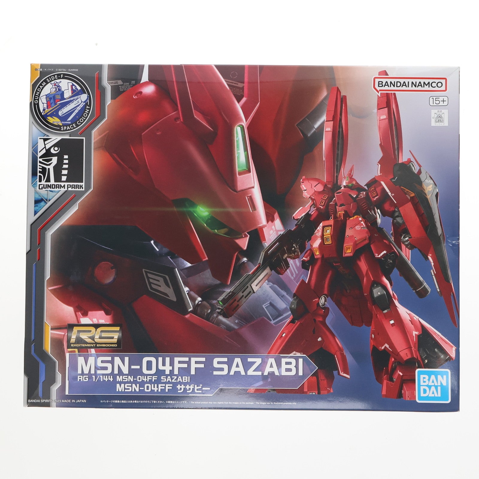 【中古即納】[PTM] GUNDAM SIDE-F限定 RG 1/144 MSN-04FF サザビー 機動戦士ガンダム 逆襲のシャア プラモデル(5065386) バンダイスピリッツ(20230422)