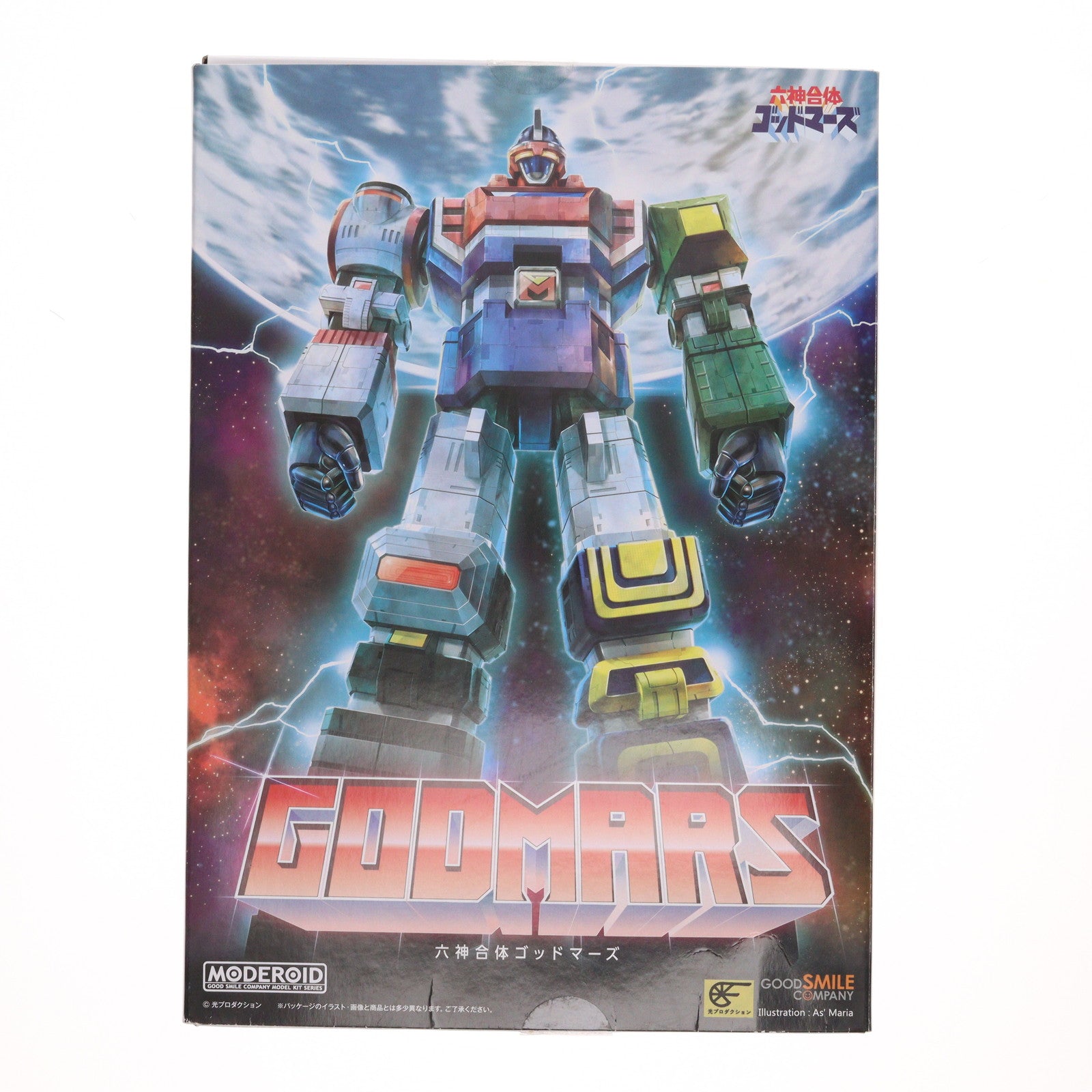 【中古即納】[PTM] MODEROID(モデロイド) 六神合体ゴッドマーズ プラモデル グッドスマイルカンパニー(20180830)