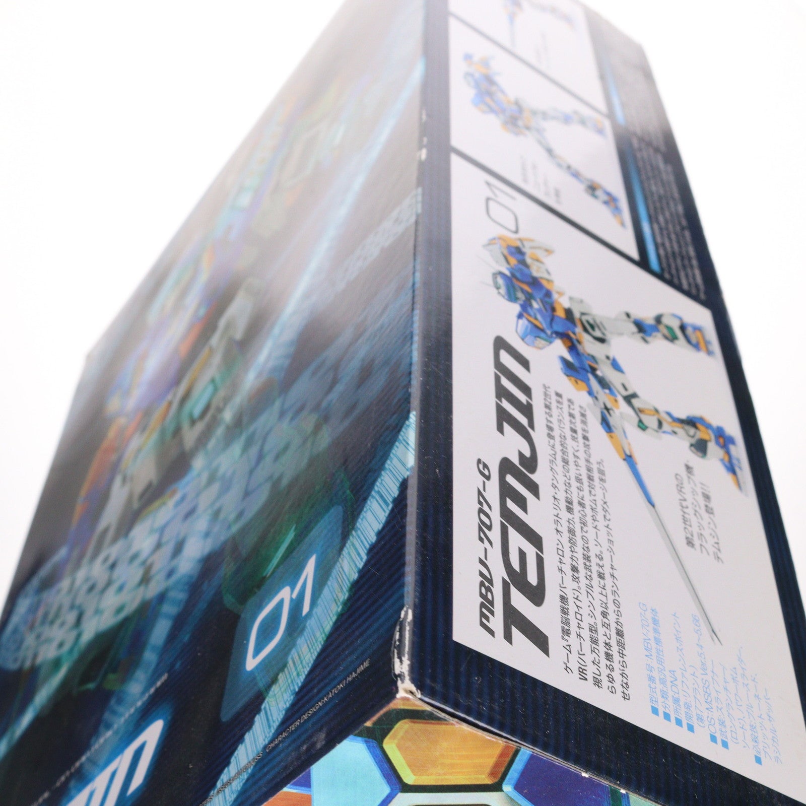 【中古即納】[PTM] 予約特典付属 1/100 MBV-707-G テムジン 電脳戦機バーチャロン オラトリオ・タングラム プラモデル(VR01) ボークス(20131231)