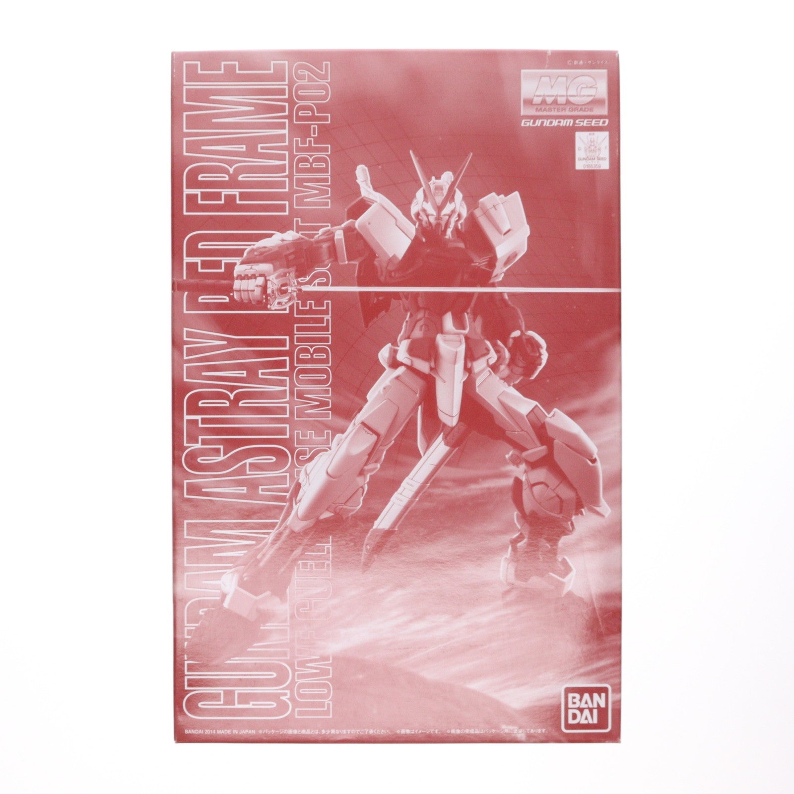 【中古即納】[PTM] プレミアムバンダイ限定 MG 1/100 MBF-P02 ガンダムアストレイ レッドフレーム 機動戦士ガンダムSEED ASTRAY(シード アストレイ) プラモデル(0186359) バンダイ(20140218)