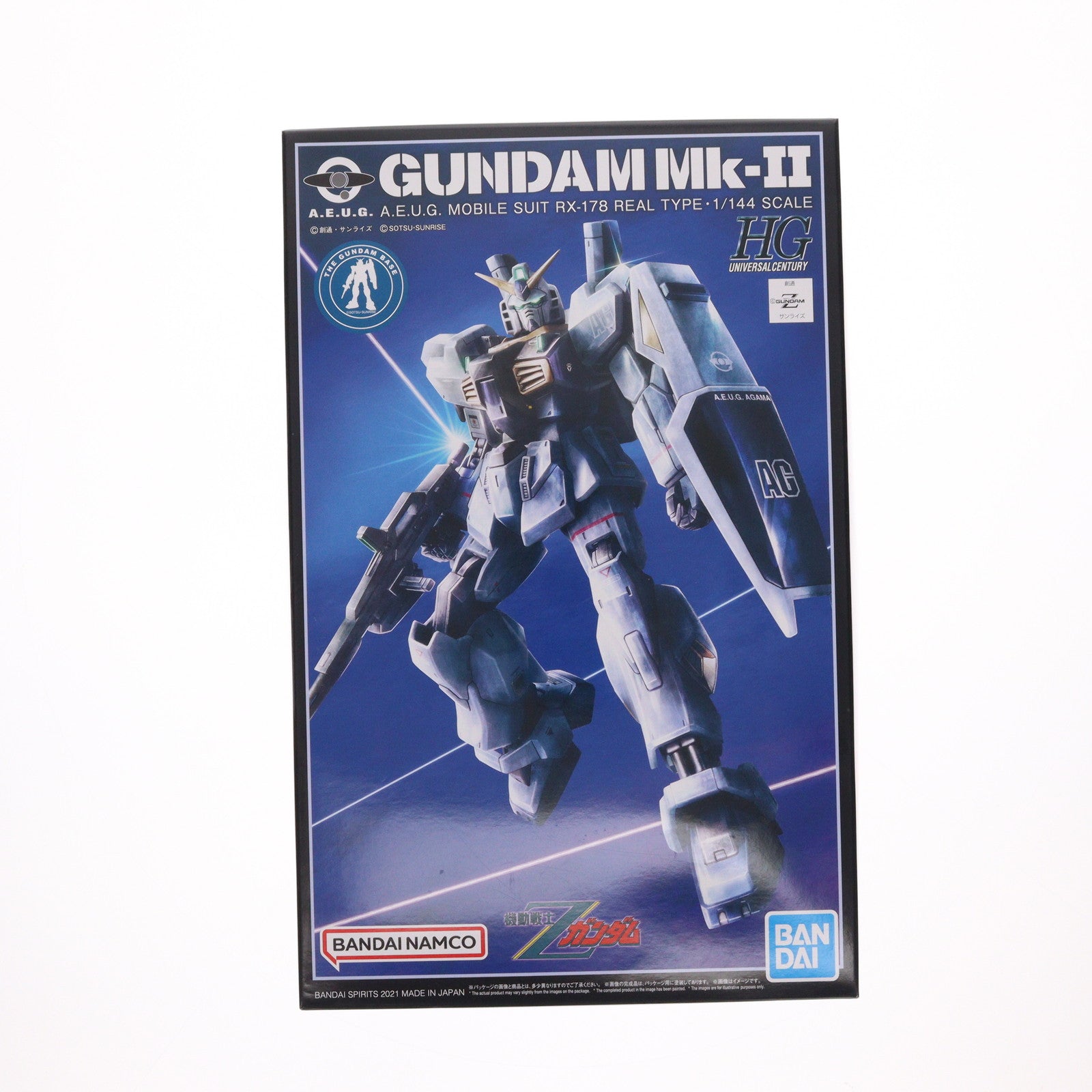 【中古即納】[PTM] ガンダムベース限定 HGUC 1/144 RX-178 ガンダムMk-II(21st CENTURY REAL TYPE Ver.) 機動戦士Zガンダム プラモデル(5061644) バンダイスピリッツ(20210621)