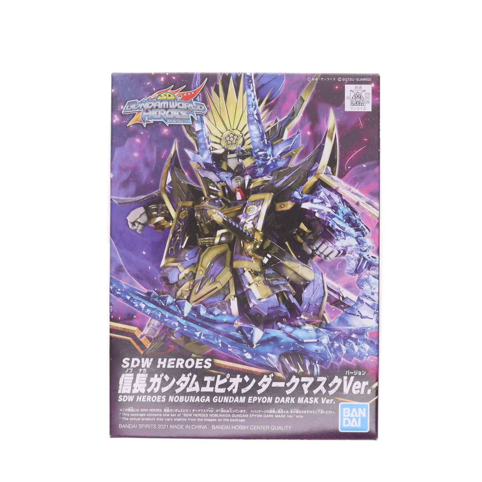 【中古即納】[PTM] SDW HEROES 信長ガンダムエピオン ダークマスクVer. SDガンダムワールド ヒーローズ プラモデル(2568792) バンダイスピリッツ(20211030)