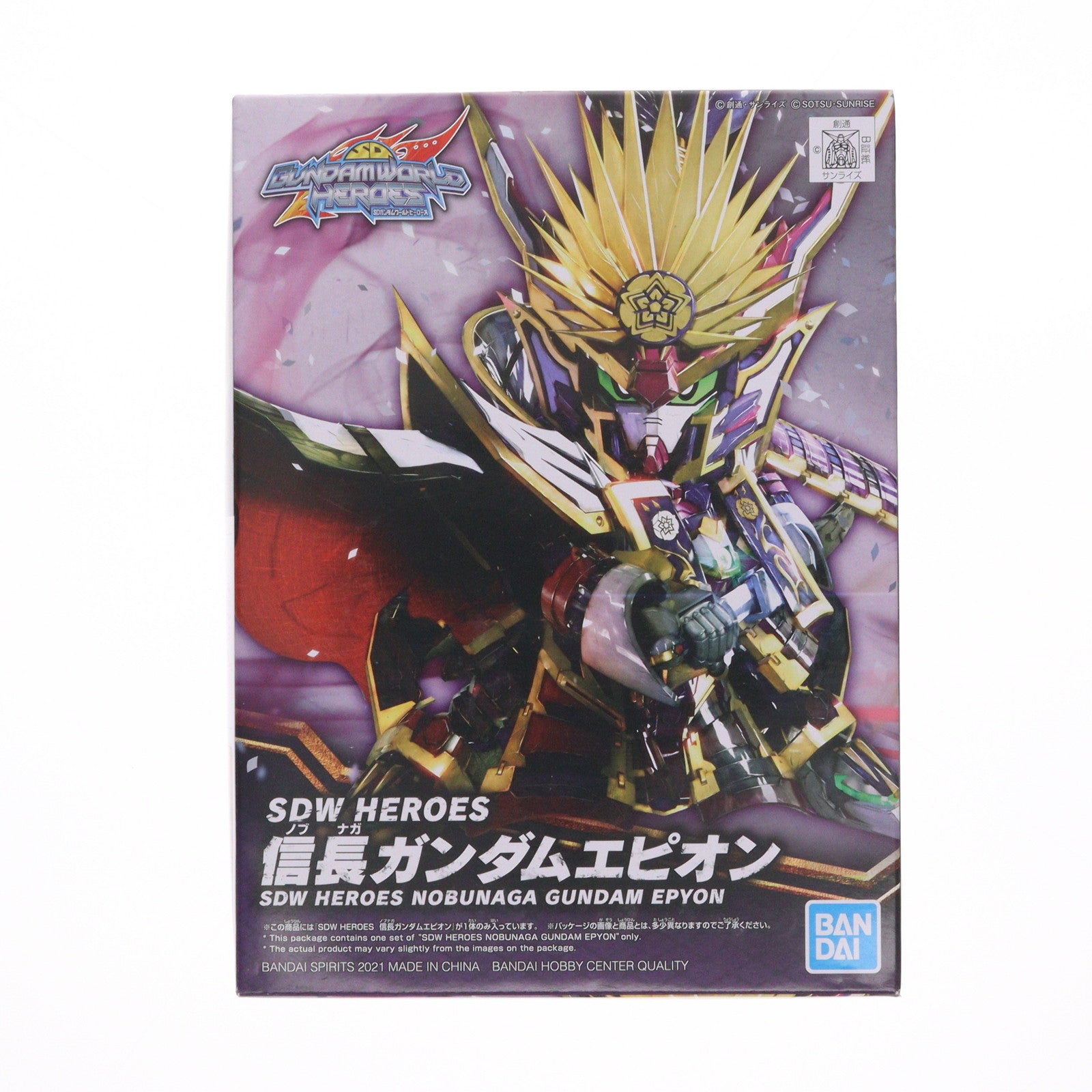 【中古即納】[PTM] SDW HEROES 信長ガンダムエピオン SDガンダムワールド ヒーローズ プラモデル(5061549) バンダイスピリッツ(20240424)