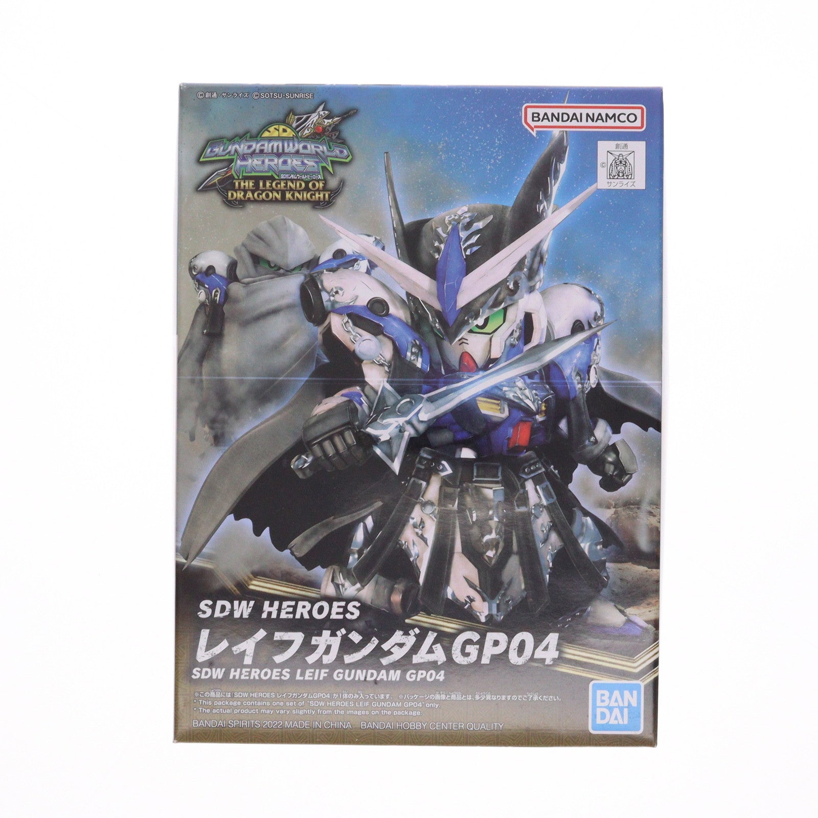 【中古即納】[PTM] (再販) SDガンダム BB戦士 25 レイフガンダムGP04 SDガンダムワールド ヒーローズ プラモデル(5063704) バンダイスピリッツ(20250319)