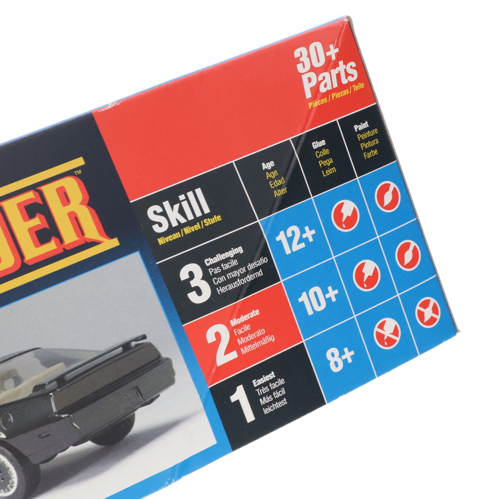 【中古即納】[PTM] 1/25 KNIGHT 2000 ナイトライダー プラモデル AMT/ERTL(19991231)