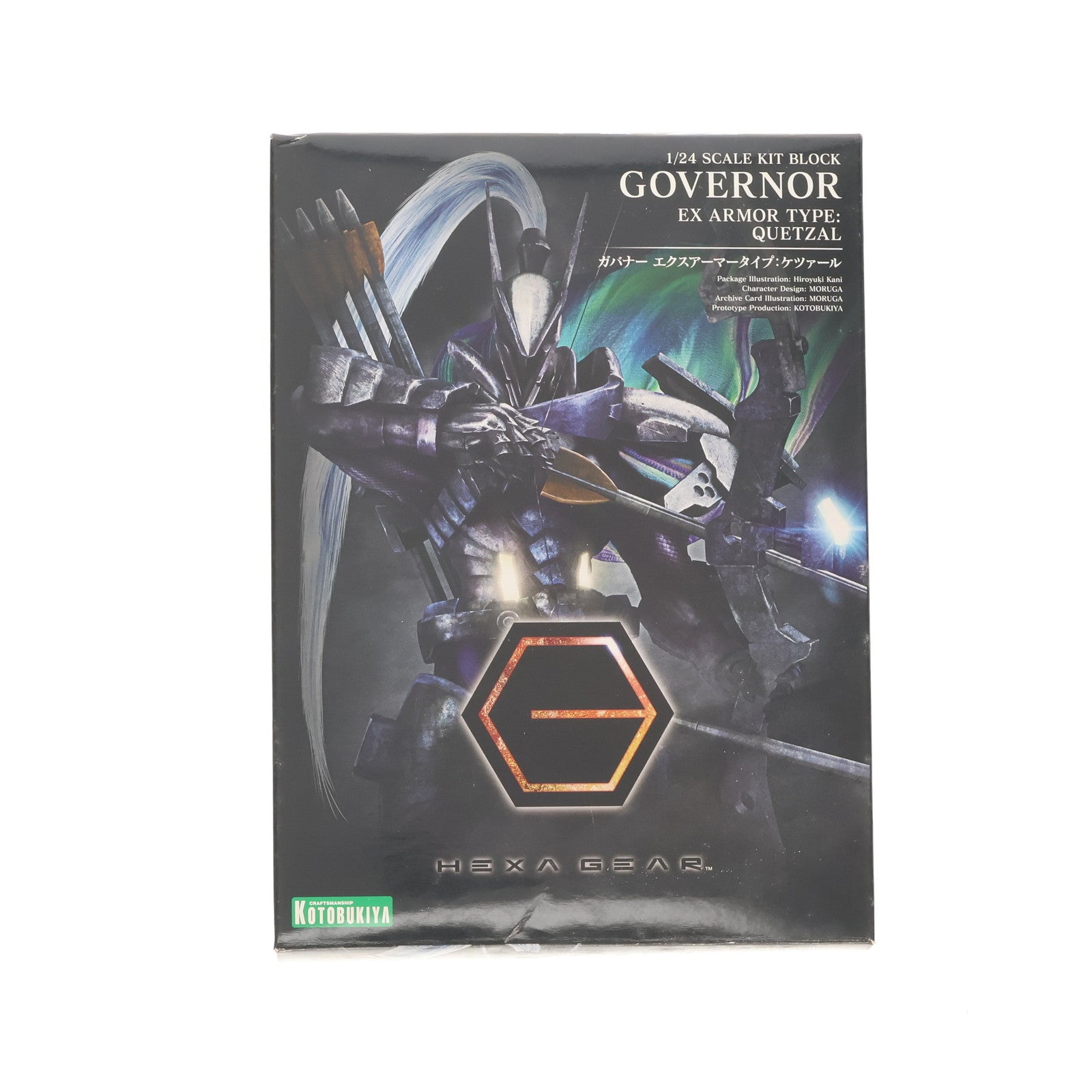 【中古即納】[PTM] ヘキサギア 1/24 ガバナー エクスアーマータイプ:ケツァール プラモデル(HG030) コトブキヤ(20190727)