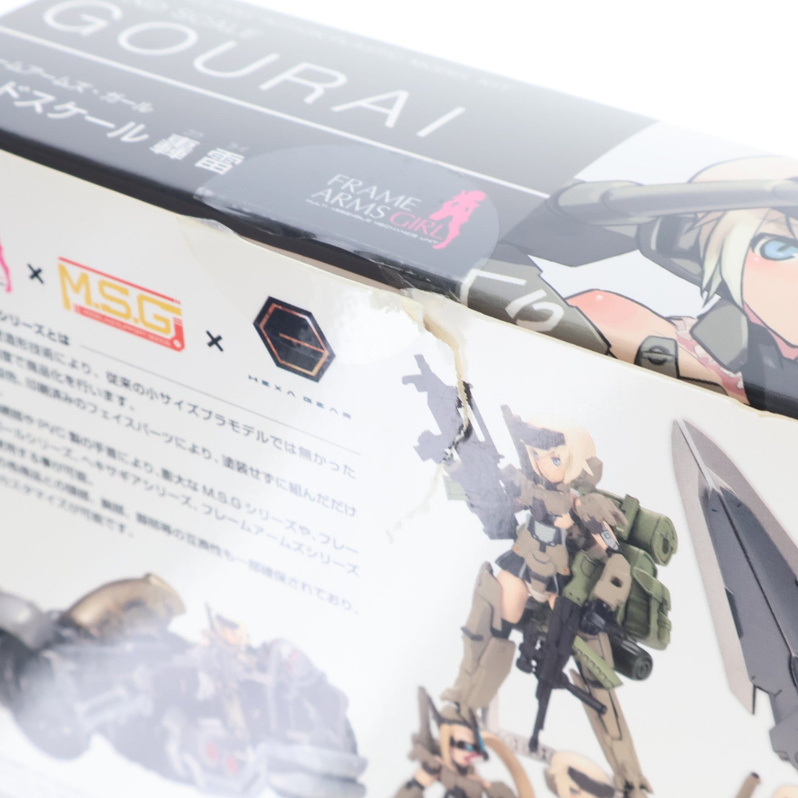 【中古即納】[PTM] フレームアームズ・ガール ハンドスケール 轟雷 プラモデル(FG062) コトブキヤ(20190927)
