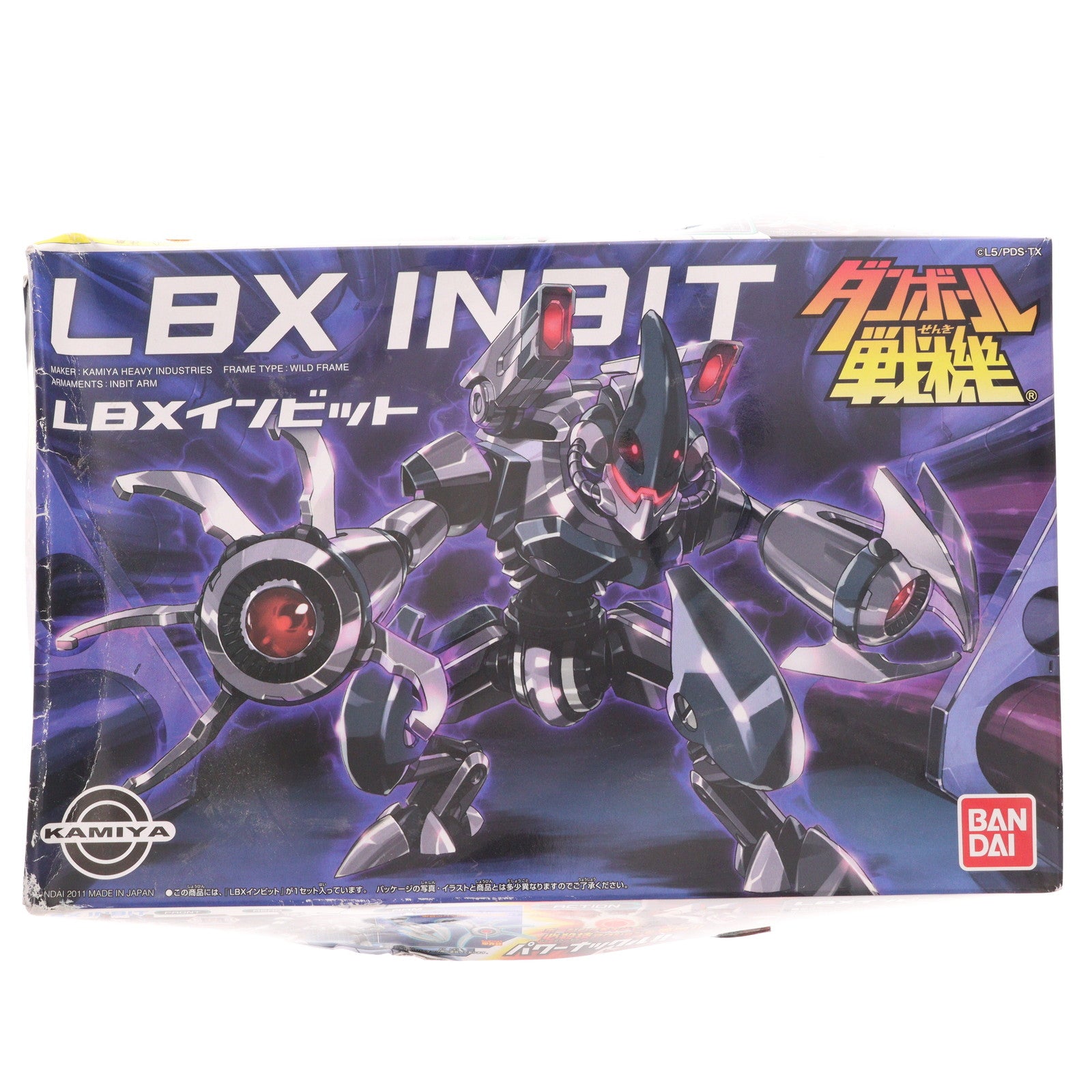【中古即納】[PTM] LBX 007 インビット ダンボール戦機 プラモデル バンダイ(20110618)