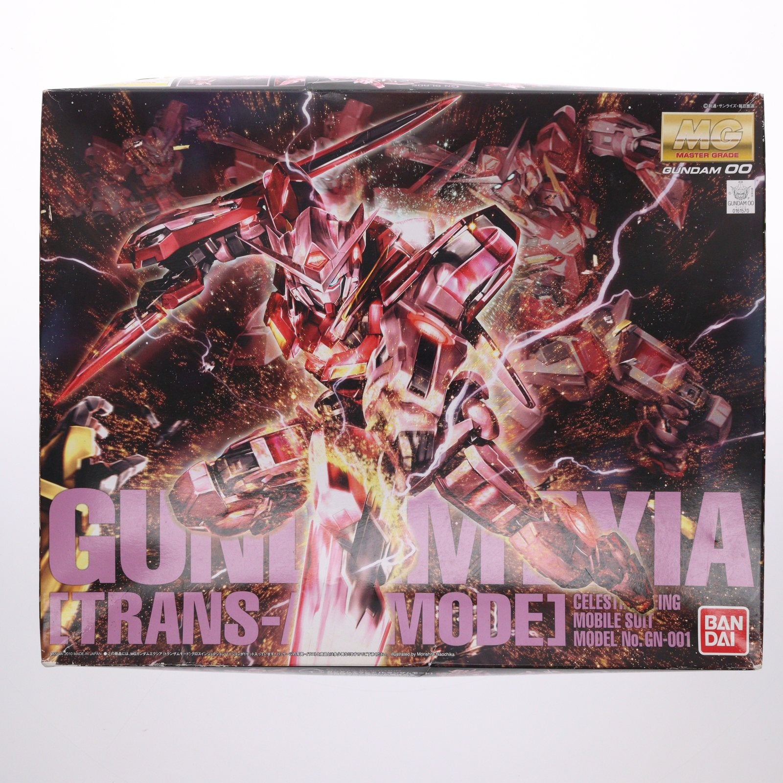 【中古即納】[PTM] MG 1/100 ガンダムエクシア(トランザムモード) 機動戦士ガンダム00(ダブルオー) プラモデル バンダイ(20160826)