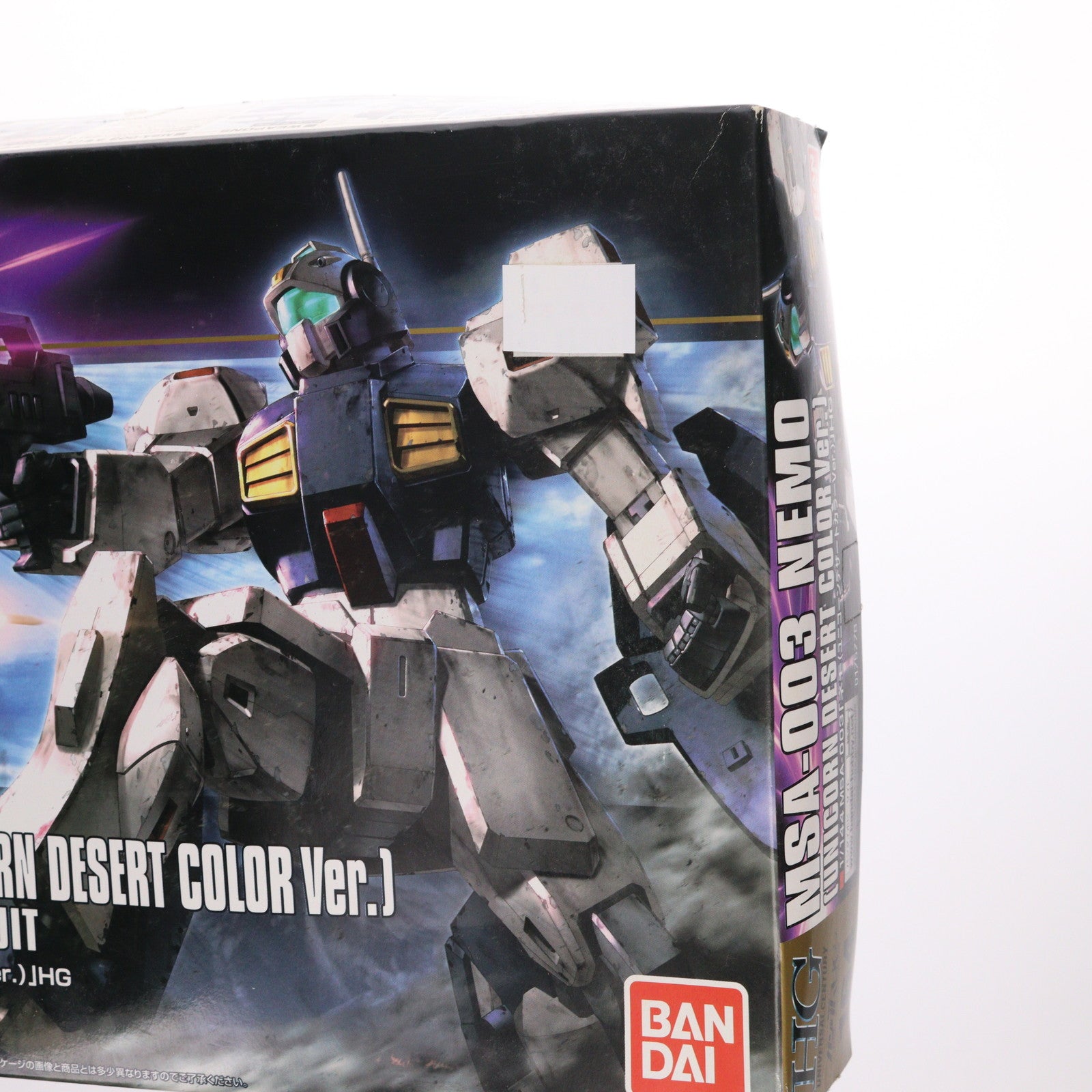 【中古即納】[PTM] HGUC 1/144 ネモ(ユニコーンデザートカラーVer.) 機動戦士ガンダムUC(ユニコーン) プラモデル バンダイ(20190731)
