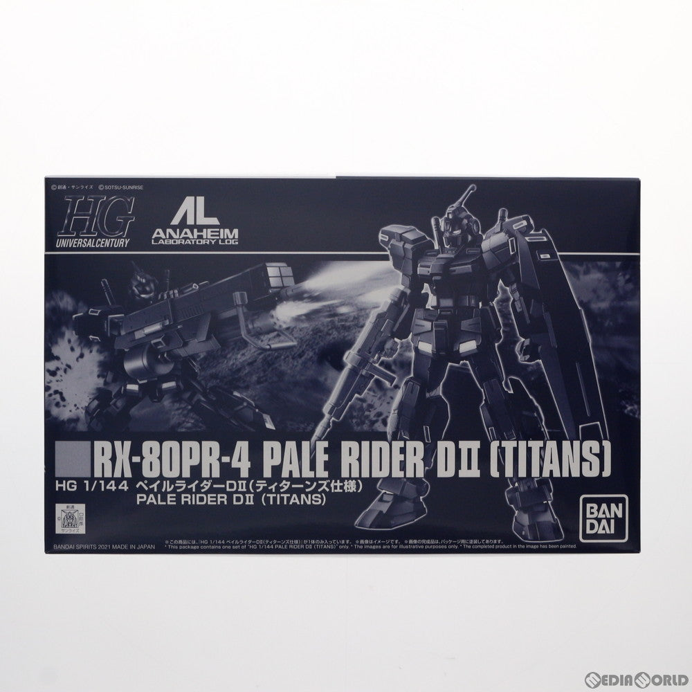 【中古即納】[PTM] プレミアムバンダイ限定 HG 1/144 ペイルライダーD II(ティターンズ仕様) アナハイム・ラボラトリー・ログ プラモデル(5061936) バンダイスピリッツ(20210831)