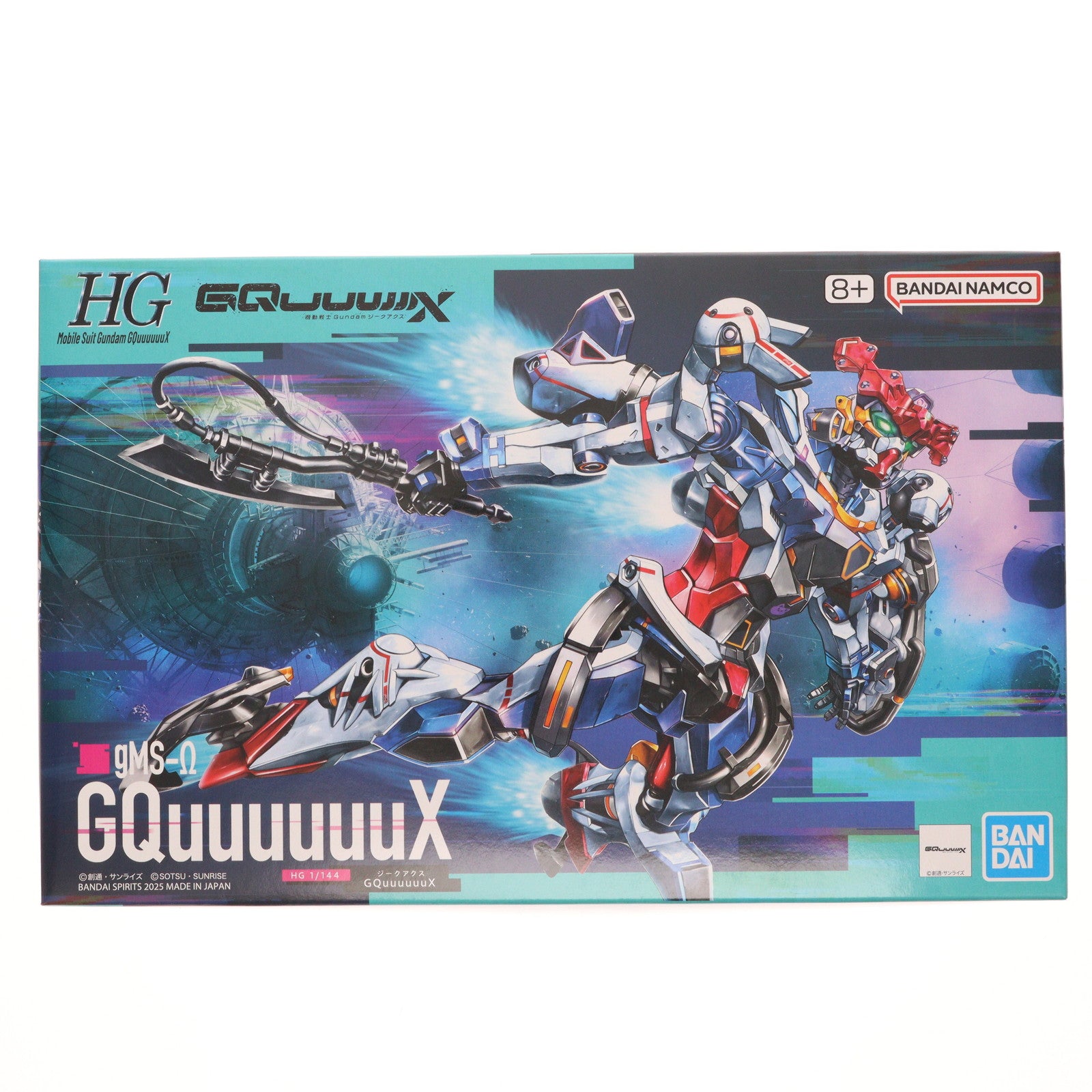 【中古即納】[PTM] (再販) HG 1/144 GQuuuuuuX(ジークアクス) 機動戦士Gundam GQuuuuuuX(ガンダム ジークアクス) プラモデル(5068317) バンダイスピリッツ(20250625)