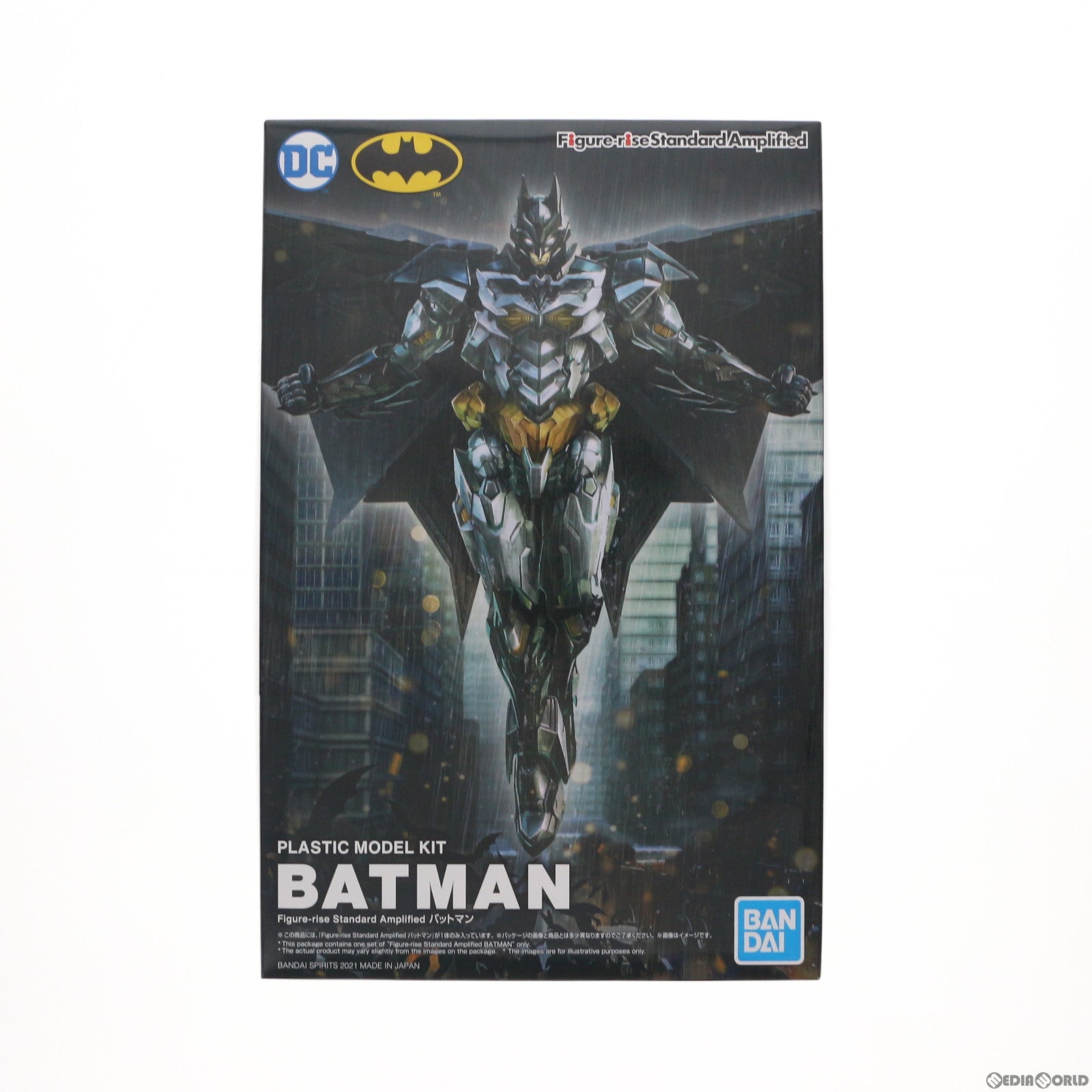 【中古即納】[PTM] Figure-rise Standard Amplified(フィギュアライズ スタンダード アンプリファイド) バットマン プラモデル(5062022) バンダイスピリッツ(20211120)