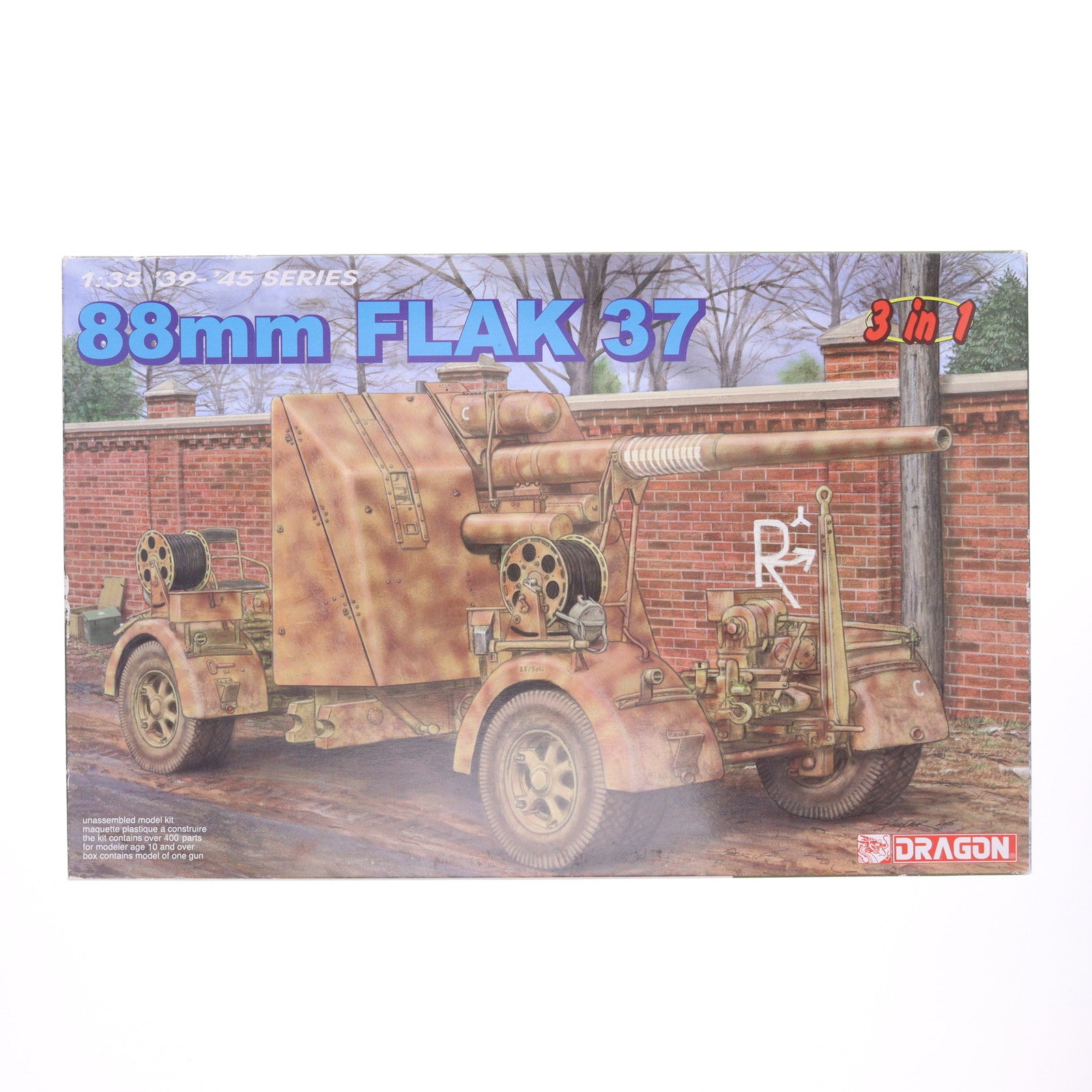 【中古即納】[PTM] '39-'45 SERIES 1/35 88mm FLAK 37 プラモデル(6287) DRAGON(ドラゴン)(20140228)