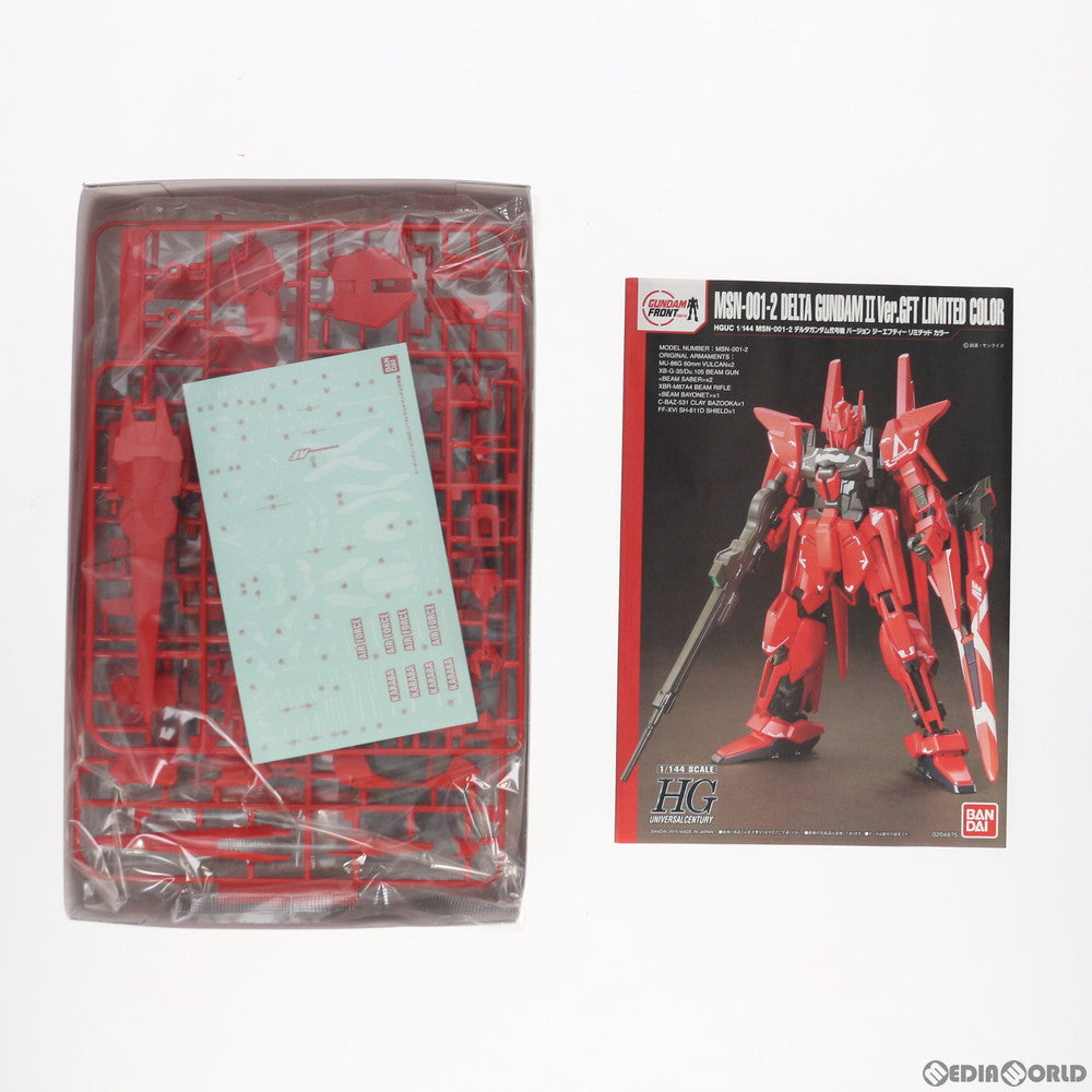 【中古即納】[PTM] ガンダムフロント東京限定 HGUC 1/144 MSN-001-2 デルタガンダム弐号機 Ver.GFT LIMITED COLOR 機動戦士ガンダムUC(ユニコーン) MSV プラモデル(0204875) バンダイ(20151107)