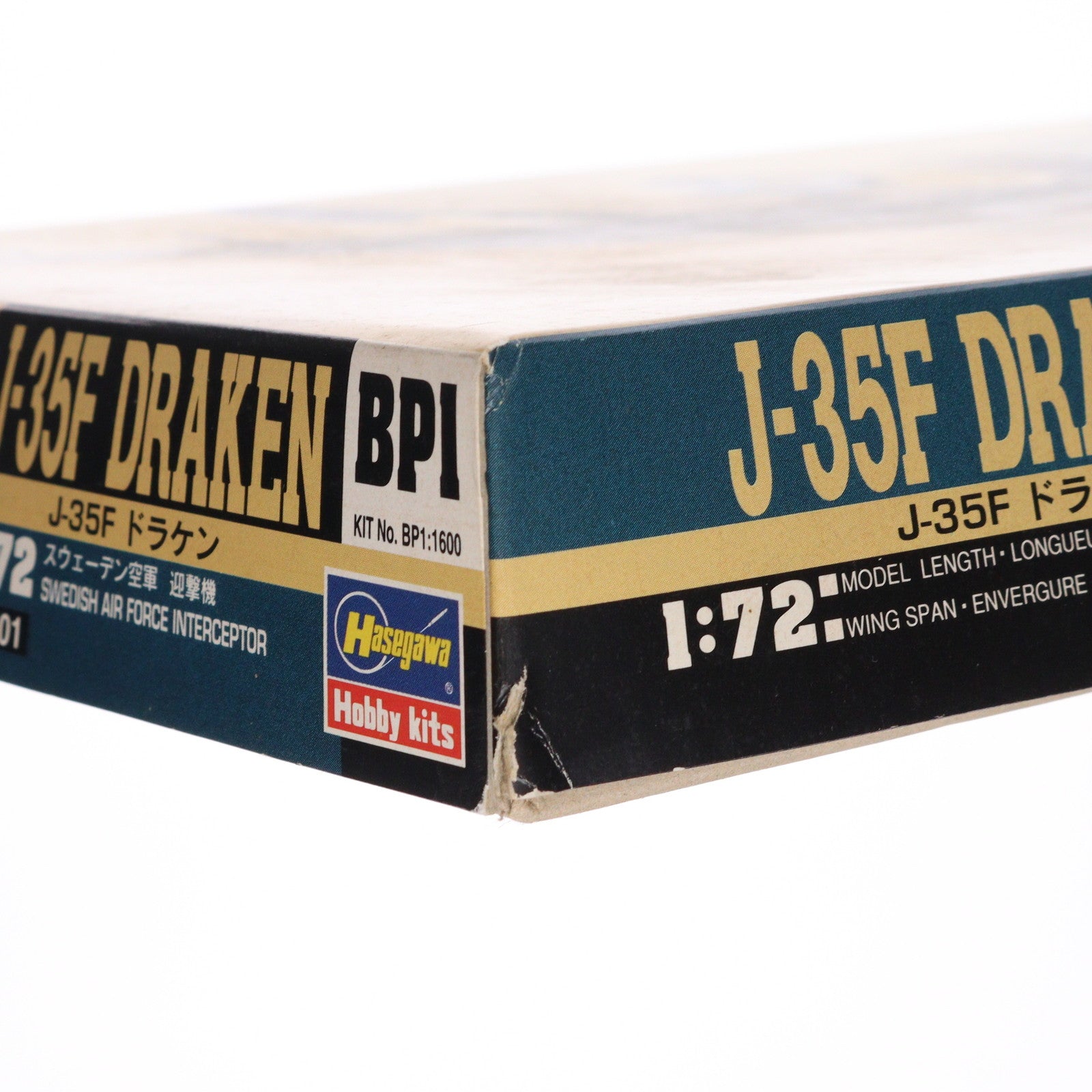 【中古即納】[PTM] 1/72 J-35F ドラケン プラモデル(BP1) ハセガワ(19941231)