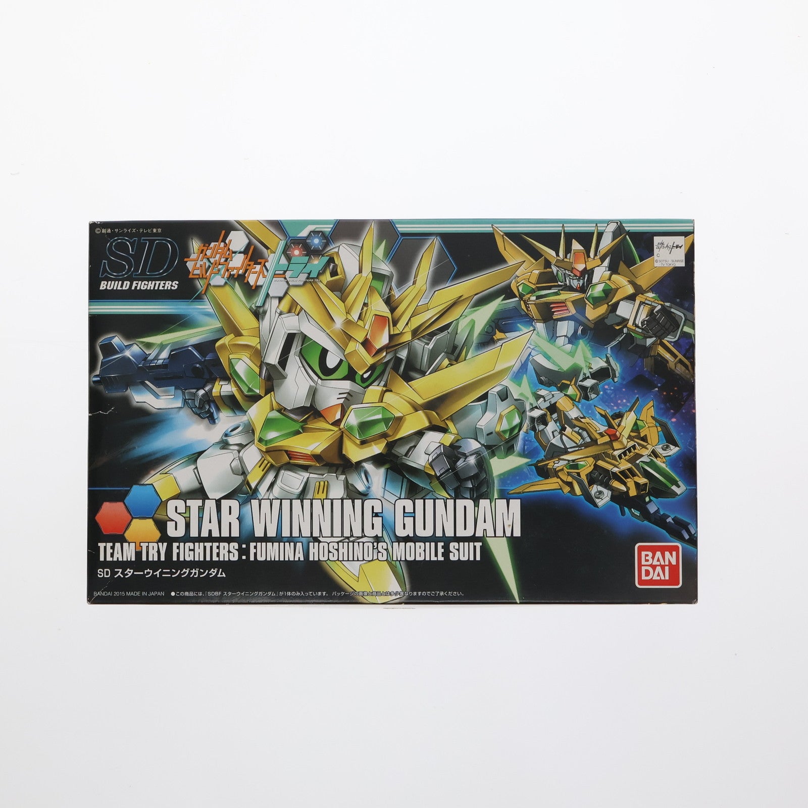 【中古即納】[PTM] SDBF 1/144 SD-237S スターウイニングガンダム ガンダムビルドファイターズトライ プラモデル(0194866) バンダイ(20150228)