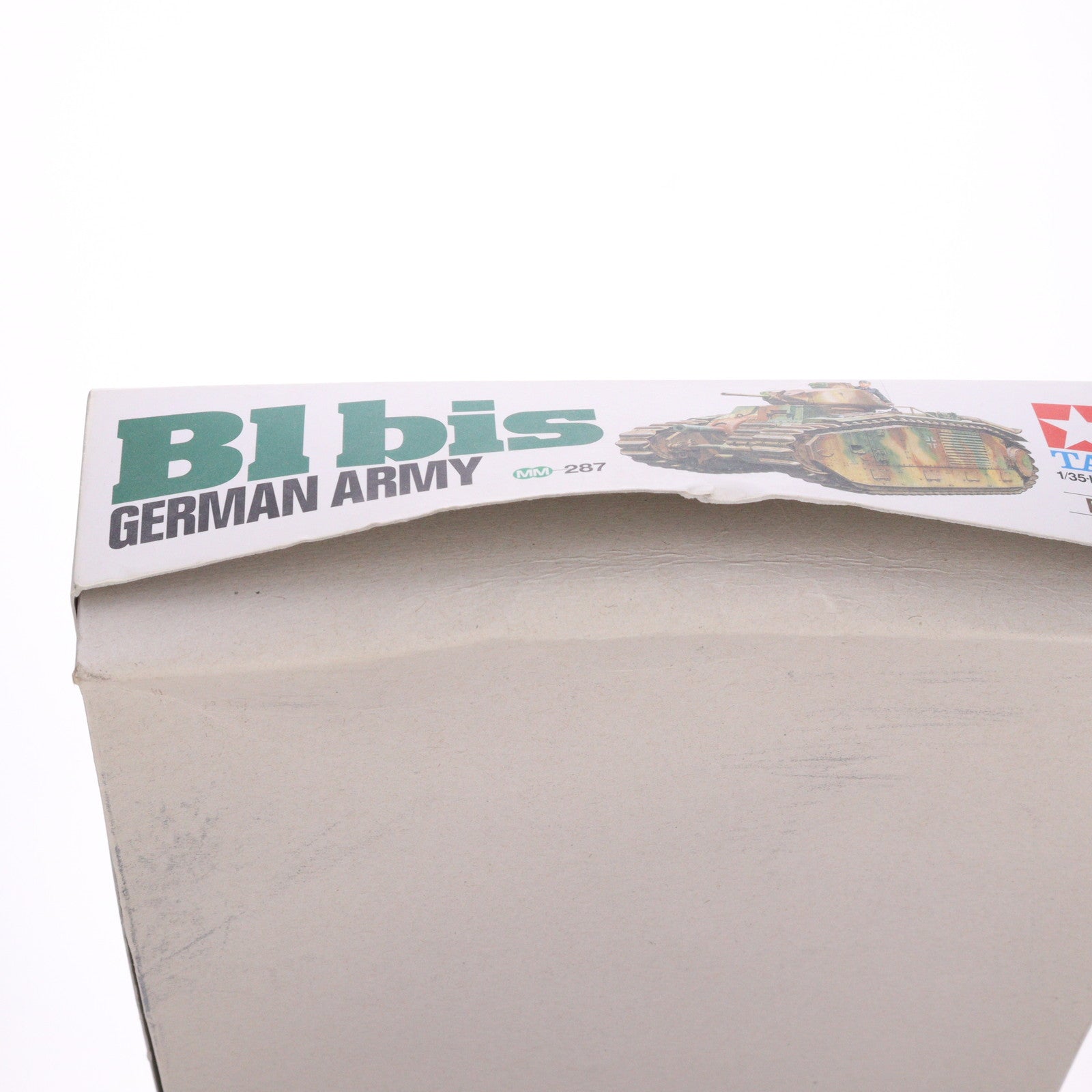 【中古即納】[PTM] ミリタリーミニチュアシリーズ No.287 1/35 B1 bis 戦車(ドイツ軍仕様) プラモデル(35287) タミヤ(20071117)