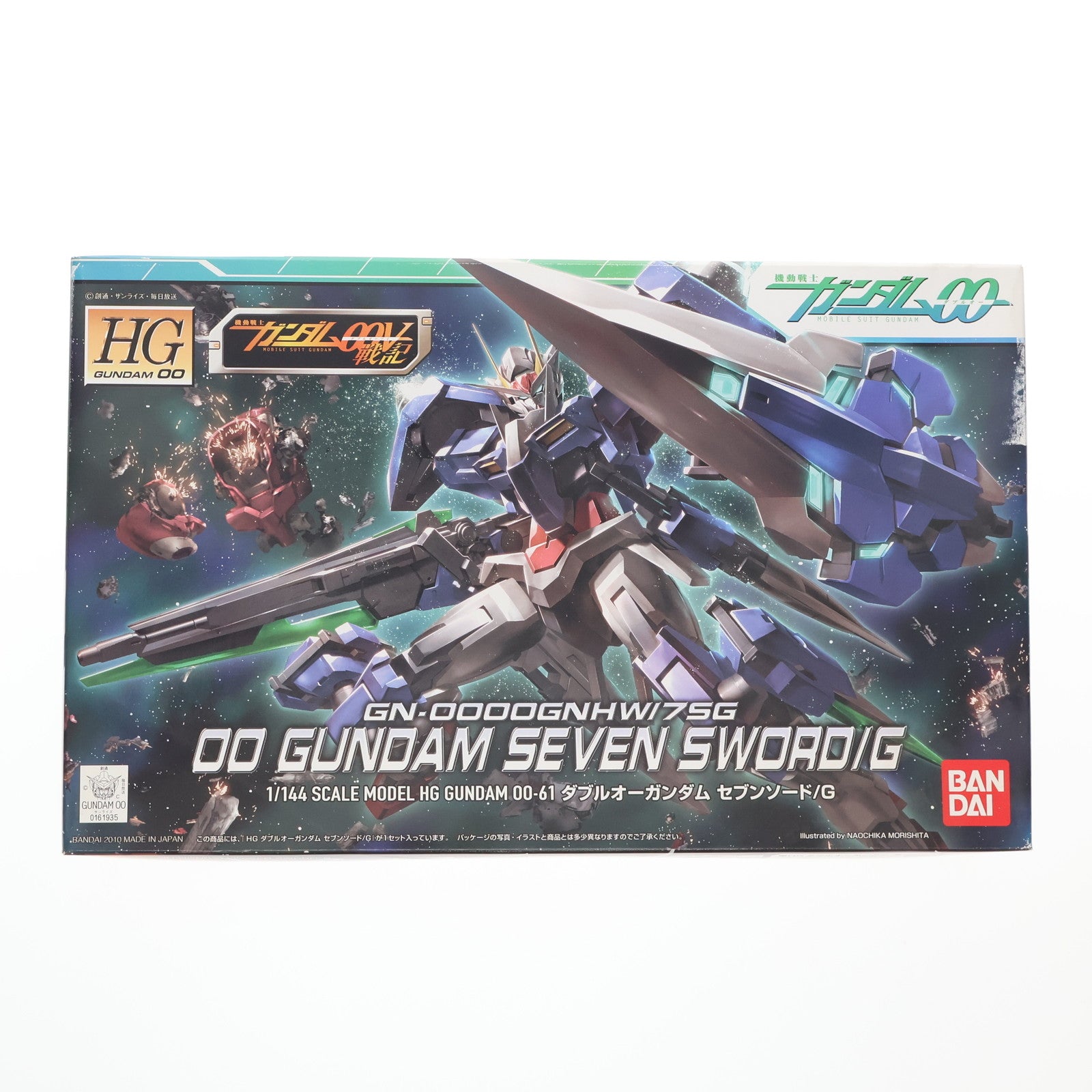 【中古即納】[PTM] HG 1/144 ダブルオーガンダムセブンソード/G 機動戦士ガンダム00(ダブルオー) プラモデル(0161935) バンダイ(20181122)