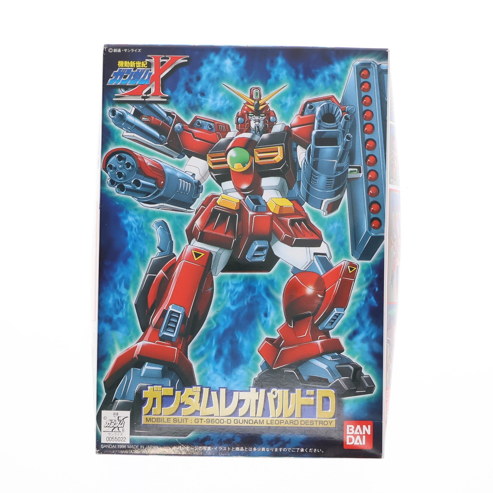 【中古即納】[PTM] 1/144 GT-9600D ガンダムレオパルドD 機動新世紀ガンダムX プラモデル(0055022) バンダイ(20131027)