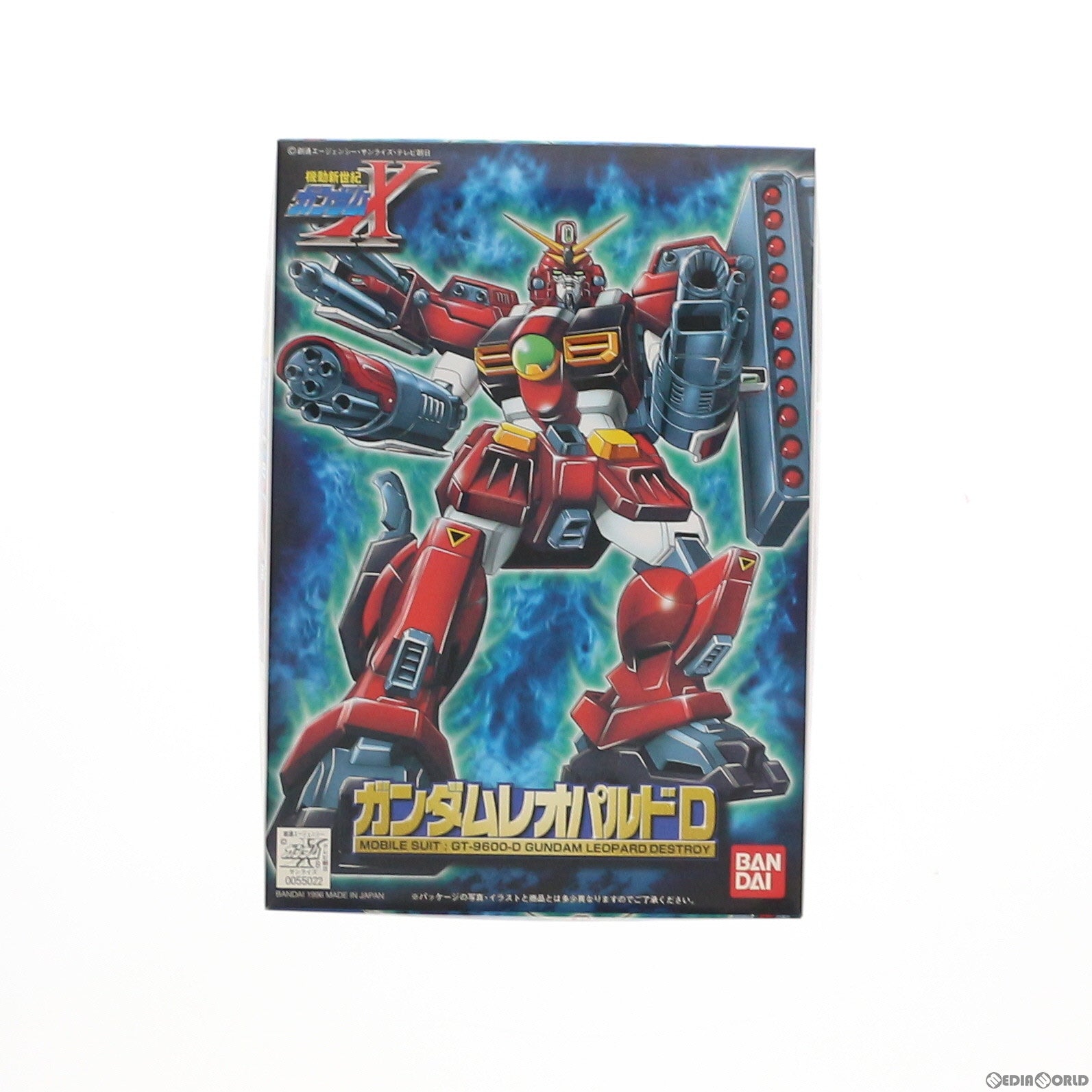【中古即納】[PTM] 1/144 GT-9600D ガンダムレオパルドD 機動新世紀ガンダムX プラモデル(0055022) バンダイ(20131027)