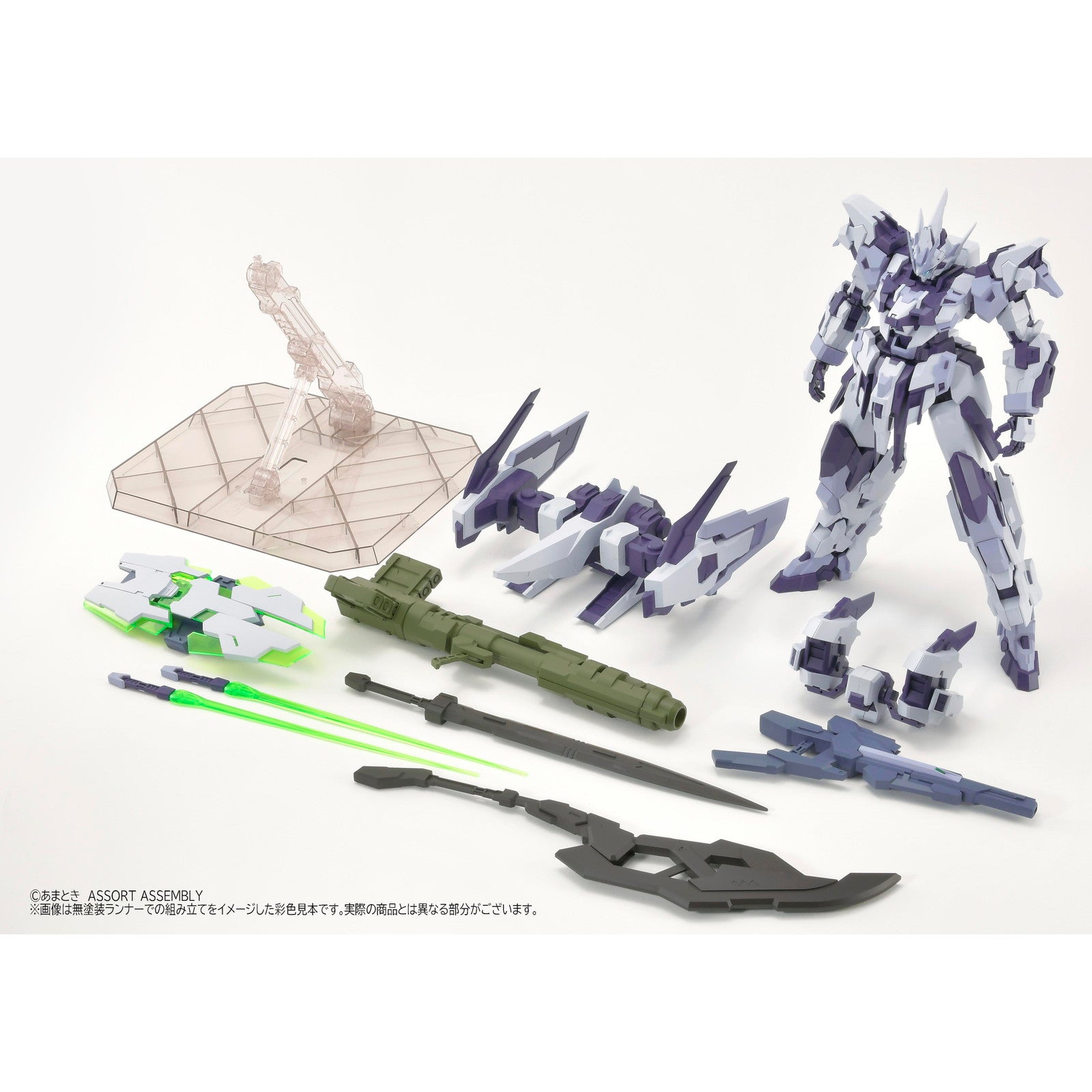 【中古即納】[PTM] 特典クリアーパーツ付属 1/100 エストエイル ロールアウトホワイトVer. プラモデル(HJOR04) ホビージャパン/橘猫工業(ORANGE CAT INDUSTRY)(20241213)