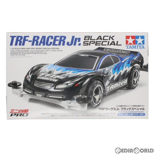 【中古即納】[PTM] ミニ四駆PROシリーズ 1/32 TRFワークスJr. ブラックスペシャル MSシャーシ ミニ四駆特別企画 プラモデル(95550) タミヤ(20200523)
