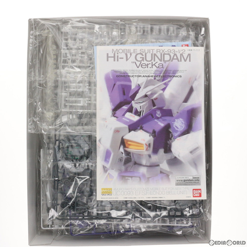 【中古即納】[PTM] MG 1/100 RX-93-ν2 Hi-νガンダム Ver.Ka 機動戦士ガンダム 逆襲のシャア ベルトーチカ・チルドレン プラモデル(0192078) バンダイ(20200926)