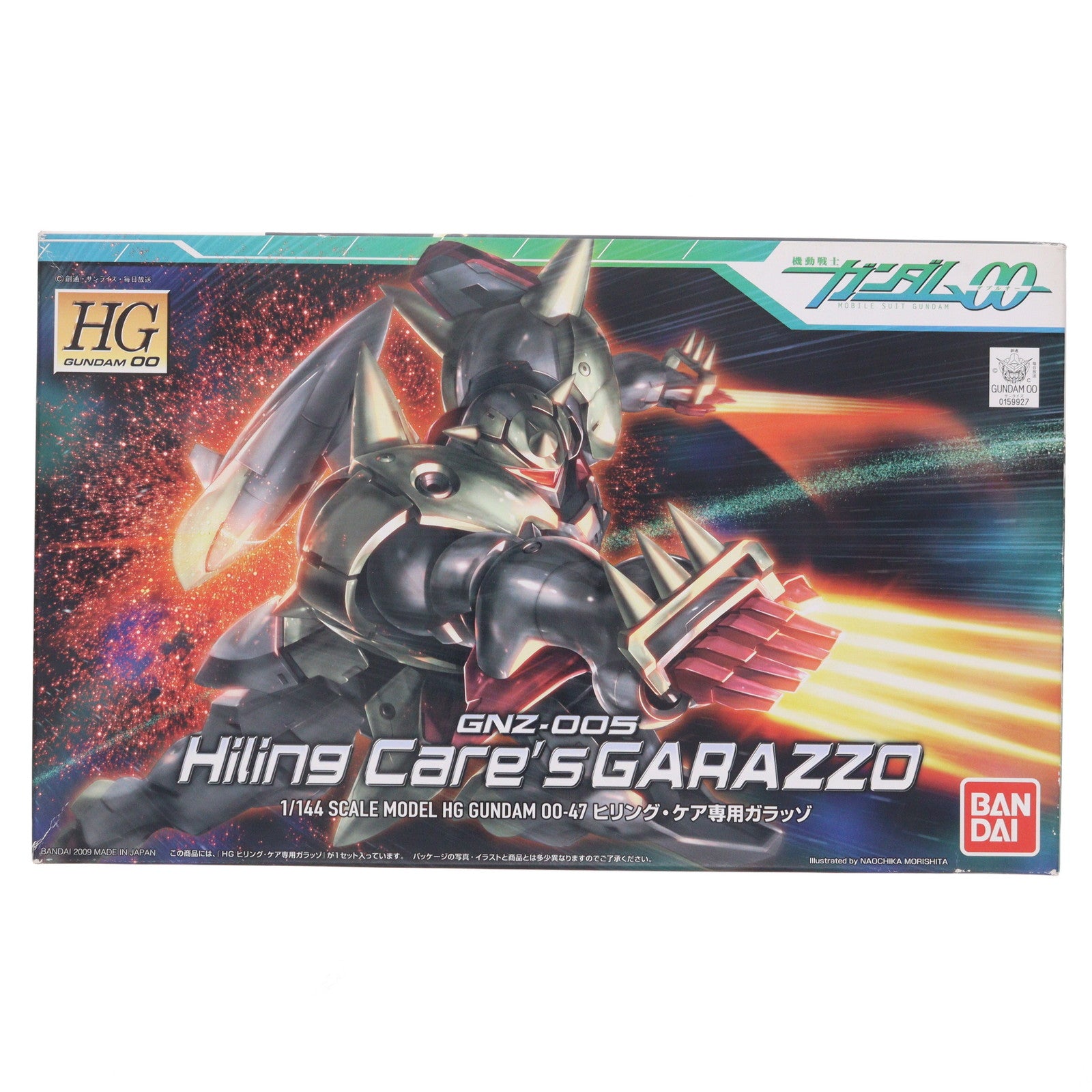 【中古即納】[PTM] HG 1/144 ガラッゾ(ヒリング機) 機動戦士ガンダム00(ダブルオー) プラモデル バンダイ(20090630)