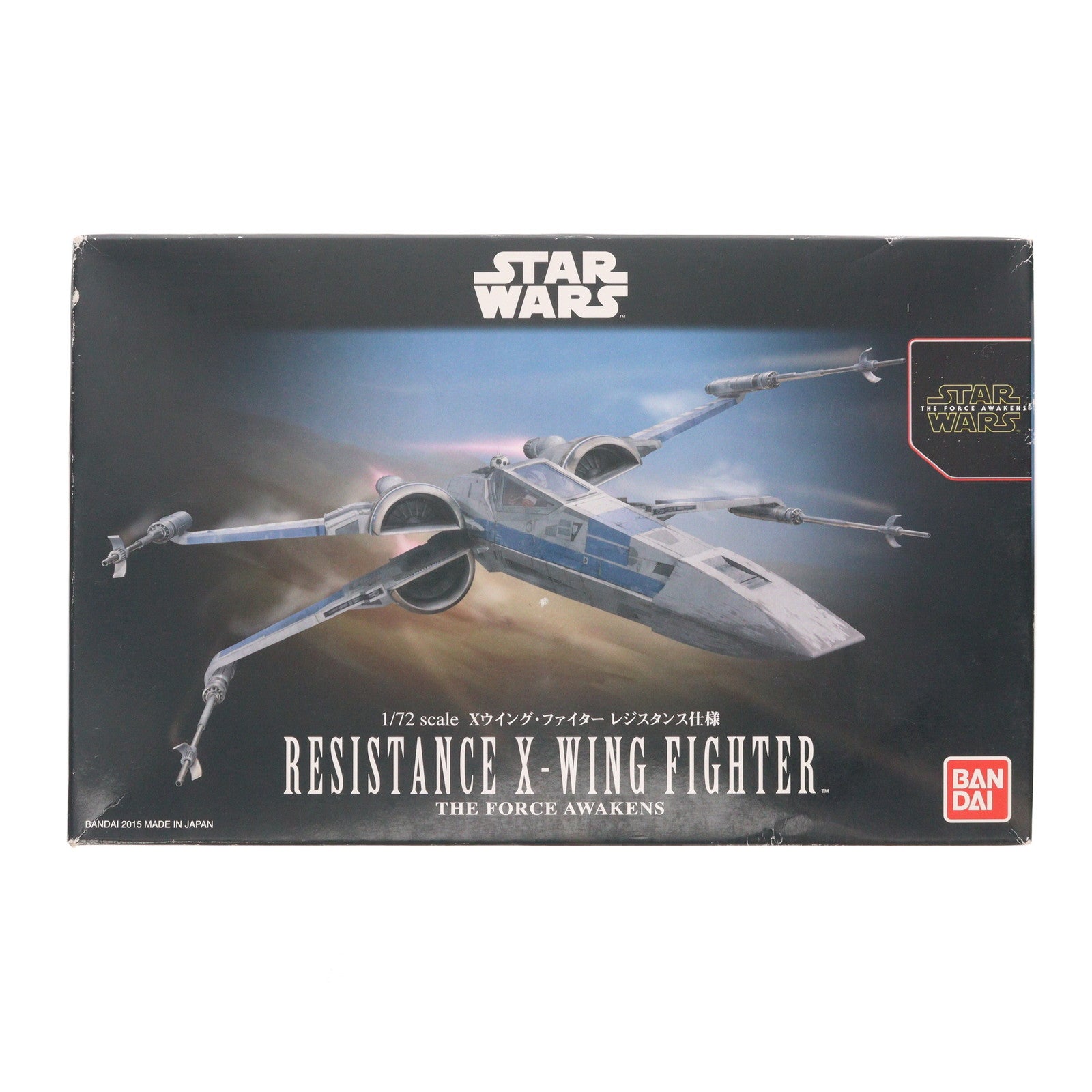 【中古即納】[PTM] 202289 1/72 Xウイング・ファイター レジスタンス仕様 STAR WARS(スター・ウォーズ) エピソード7/フォースの覚醒 プラモデル バンダイ(20151030)