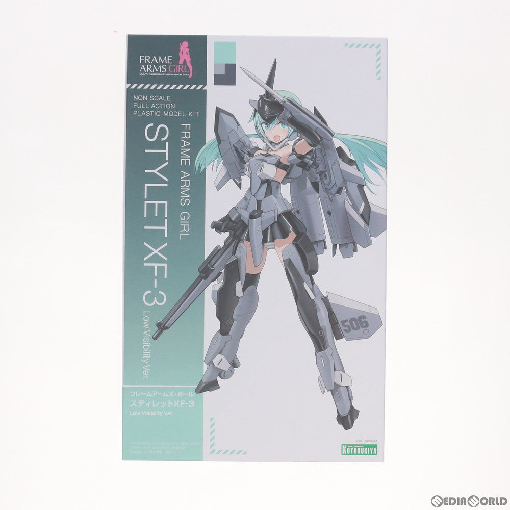 【中古即納】[PTM] フレームアームズ・ガール スティレット XF-3 Low Visibility Ver. プラモデル(FG083) コトブキヤ(20200630)