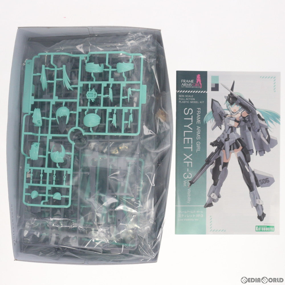 【中古即納】[PTM] フレームアームズ・ガール スティレット XF-3 Low Visibility Ver. プラモデル(FG083) コトブキヤ(20200630)