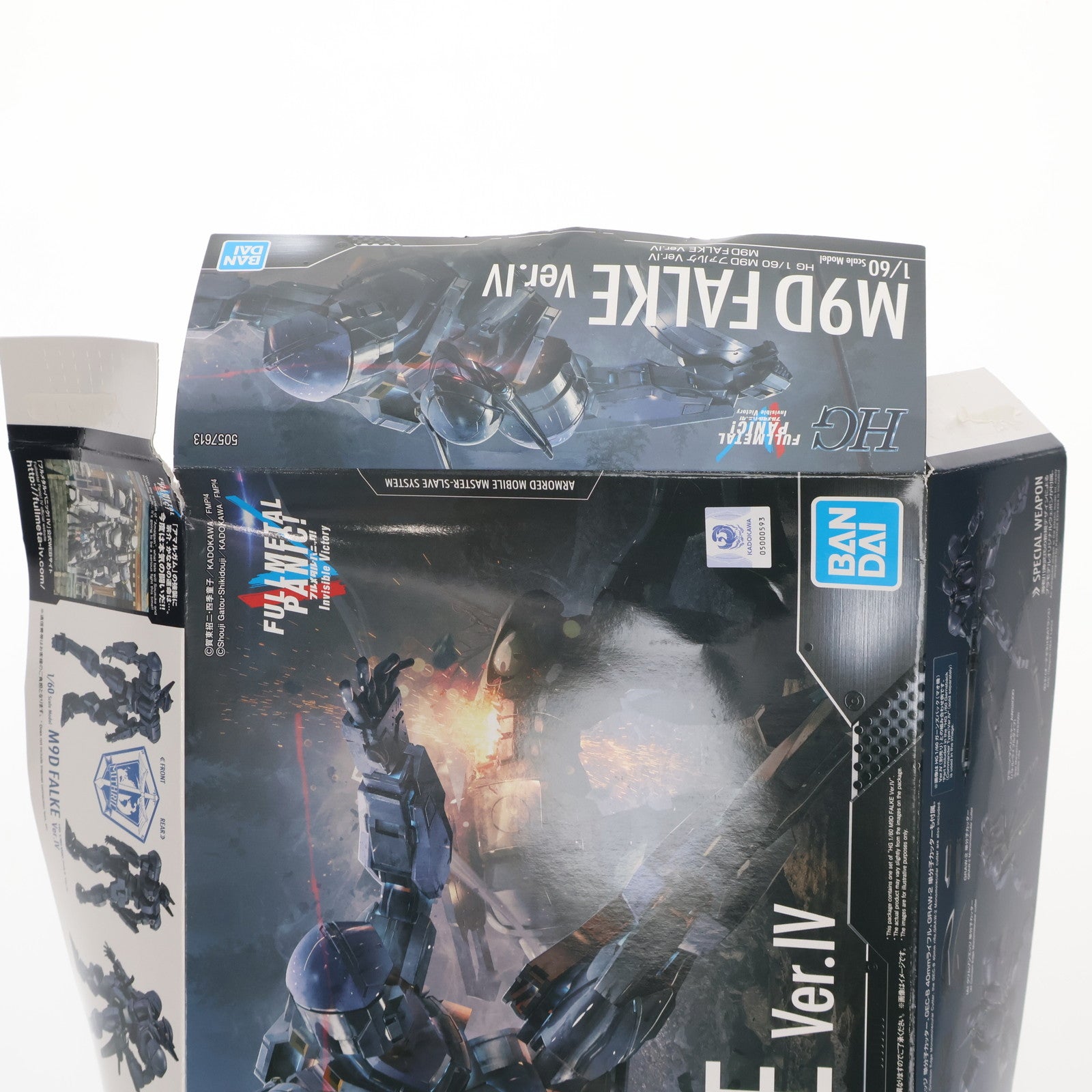 【中古即納】[PTM] HG 1/60 M9Dファルケ Ver.IV フルメタル・パニック! Invisible Victory プラモデル バンダイスピリッツ(20190518)
