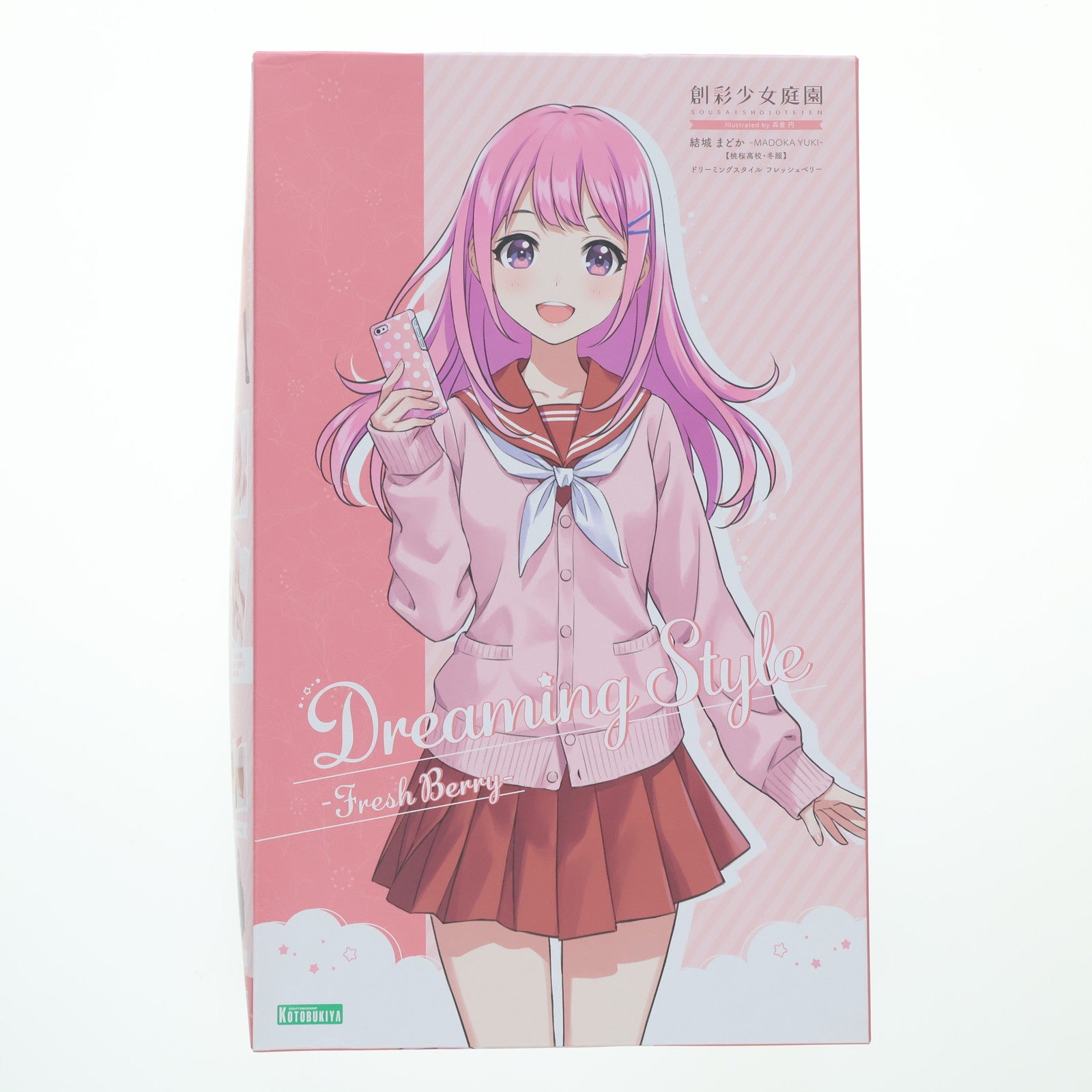 【中古即納】[PTM] コトブキヤショップ限定 創彩少女庭園 1/10 結城まどか【桃桜高校・冬服】(ゆうきまどか) ドリーミングスタイル フレッシュベリー プラモデル(JK006) コトブキヤ(20210131)