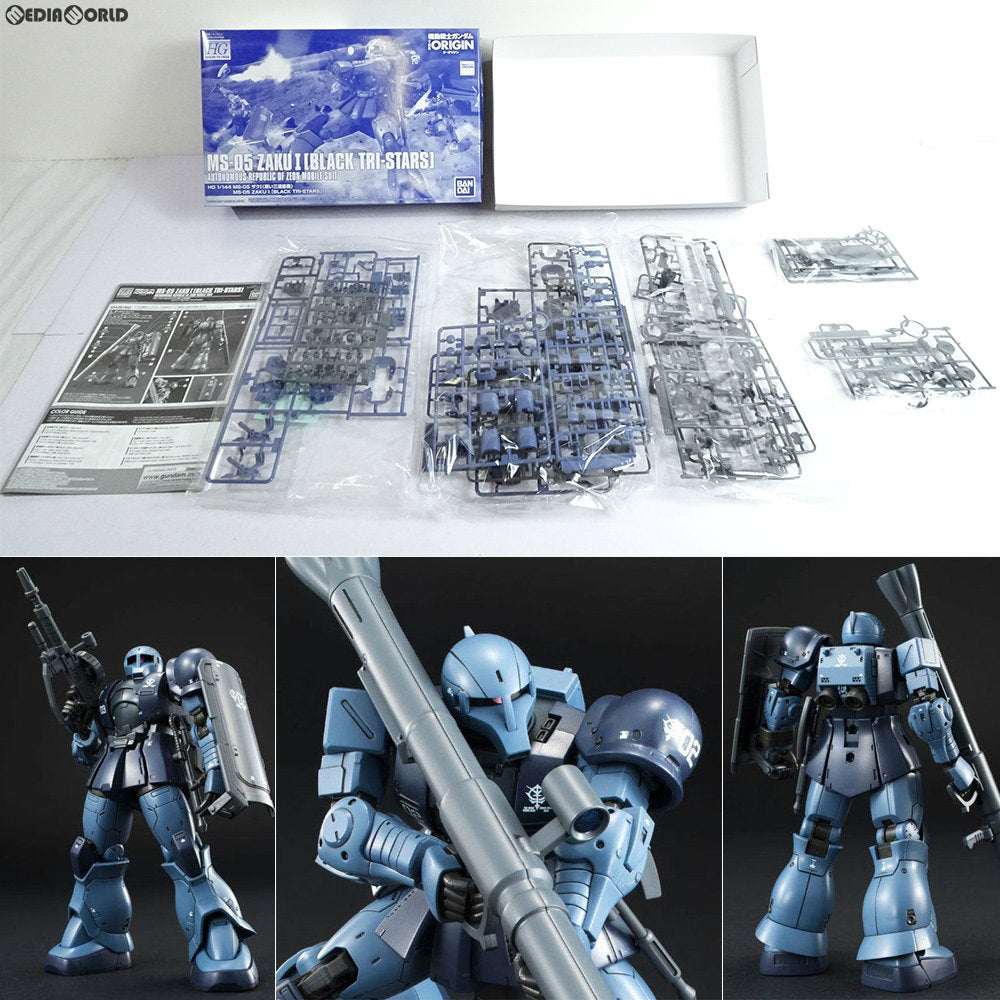 【中古即納】[PTM] プレミアムバンダイ限定 HG 1/144 MS-05 ザクI(黒い三連星機) 機動戦士ガンダム THE ORIGIN(ジオリジン) プラモデル(0217585) バンダイ(20170630)