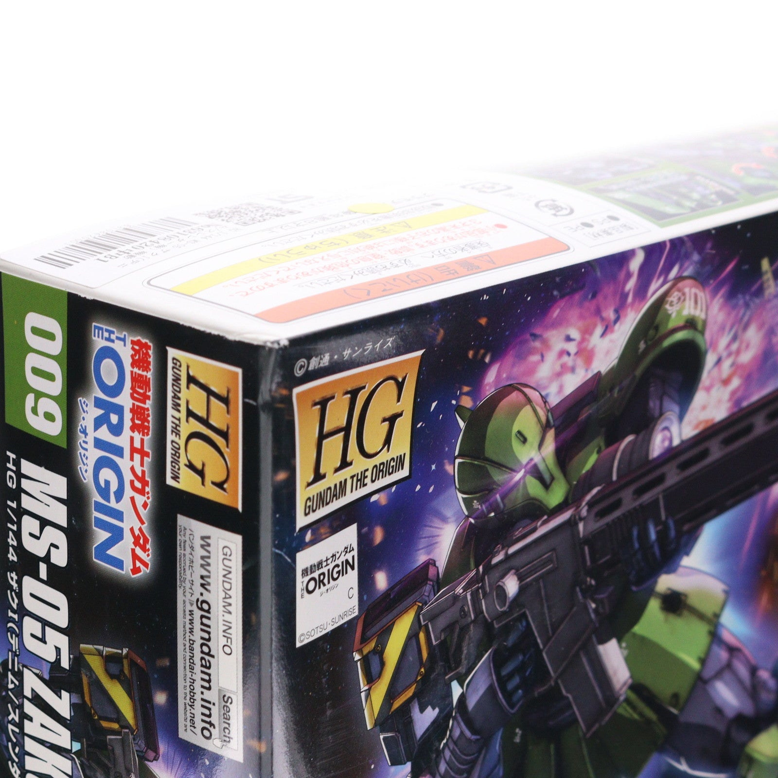 【中古即納】[PTM] HG 1/144 MS-05 ザクI(デニム/スレンダー機) 機動戦士ガンダム THE ORIGIN(ジ・オリジン) プラモデル(0206316) バンダイ(20181031)