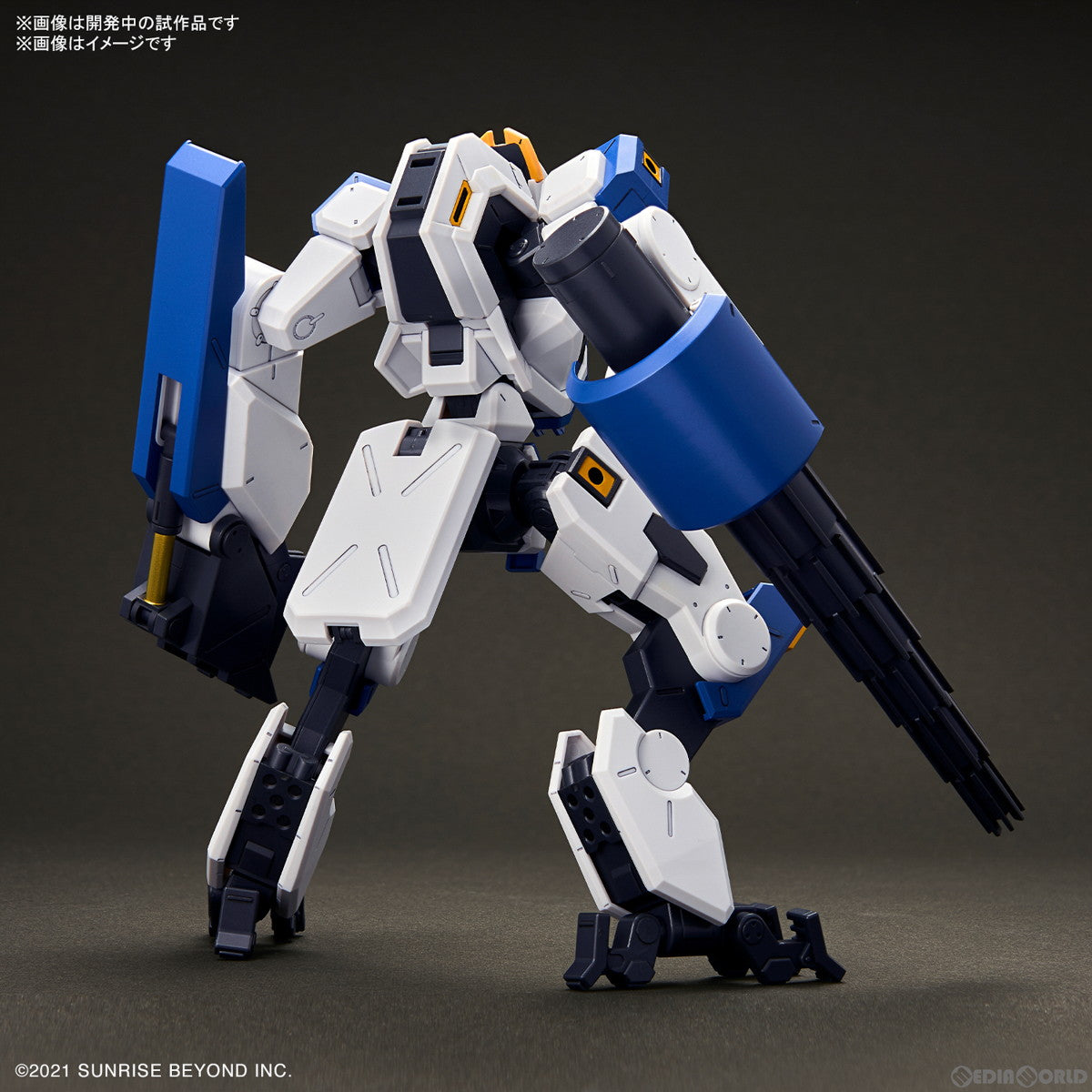 【中古即納】[PTM] HG 1/72 メイレスビャクチ(ドリル&クローアーム) 境界戦機 プラモデル(5065025) バンダイスピリッツ(20230218)