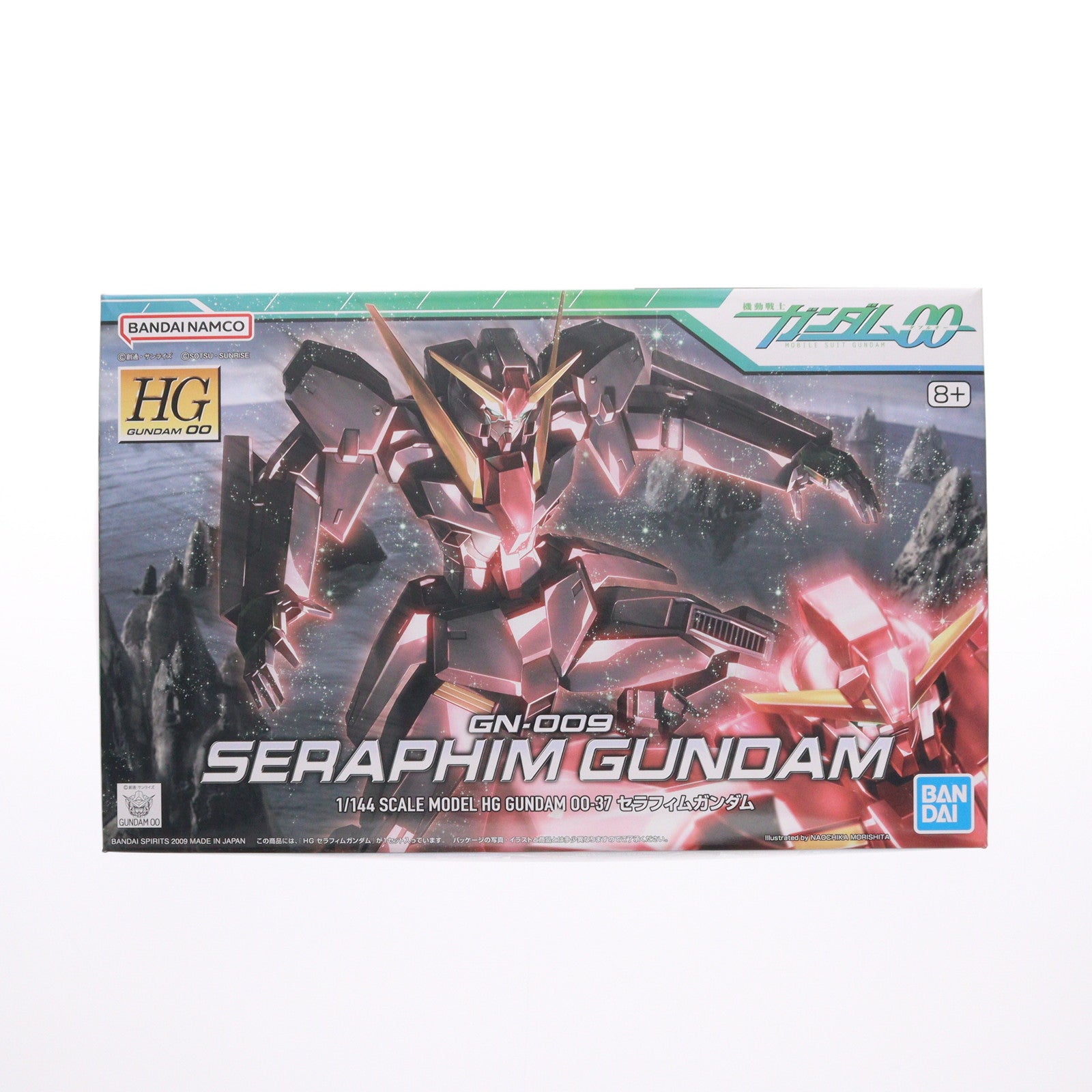 【中古即納】[PTM] (再販) HG 1/144 セラフィムガンダム 機動戦士ガンダム00(ダブルオー) プラモデル(592354) バンダイスピリッツ(20241130)