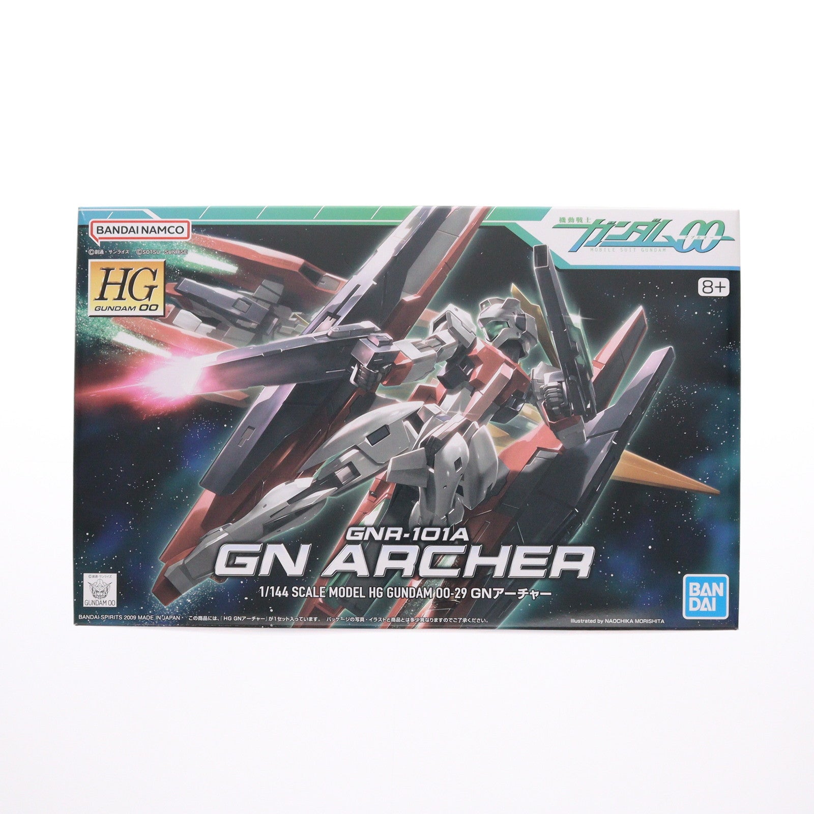 【中古即納】[PTM] (再販) HG 1/144 GNR-101A GNアーチャー(ガンアーチャー) 機動戦士ガンダム00(ダブルオー) プラモデル(5060647) バンダイスピリッツ(20241101)