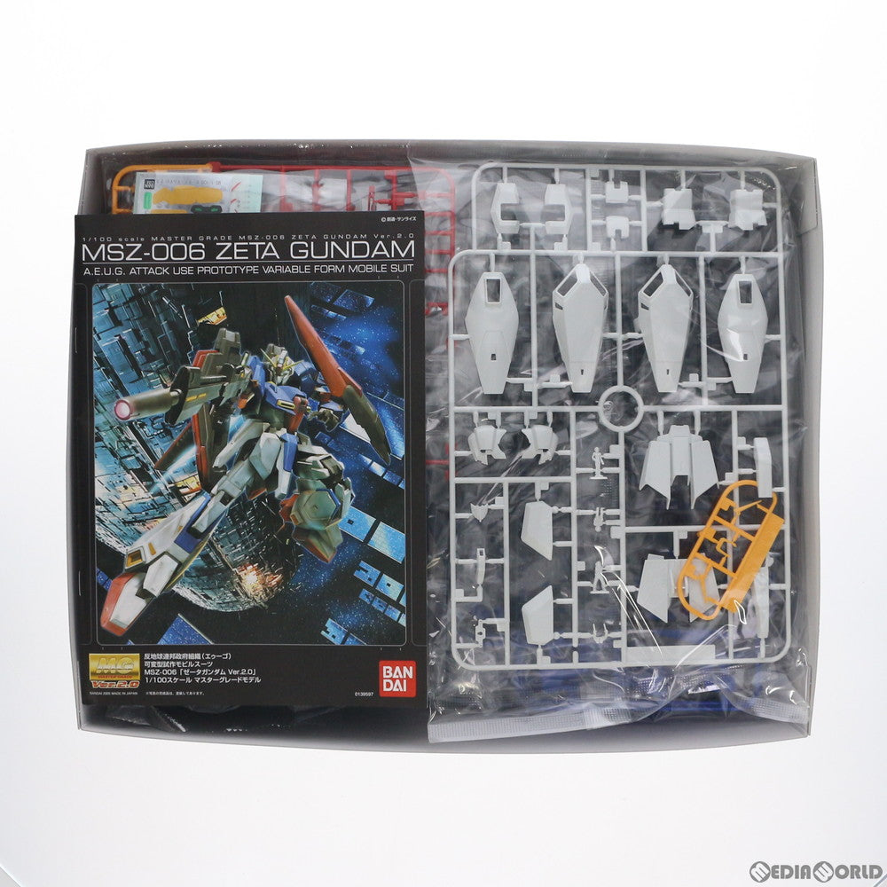 【中古即納】[PTM] MG 1/100 MSZ-006 Zガンダム Ver.2.0 機動戦士Zガンダム プラモデル(5061578) バンダイスピリッツ(20221116)
