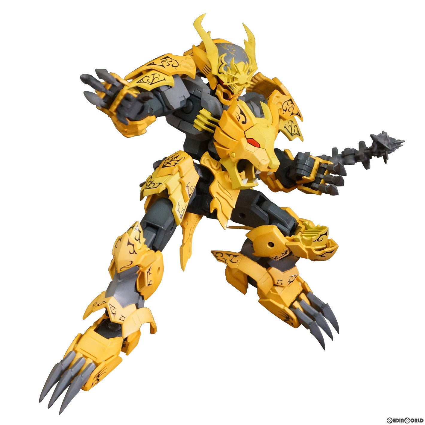 【中古即納】[PTM] プラアクト17 牙王(ガオウ) 極み鎧飾りVer. プラモデル(PP183) PLUM(プラム)(20240229)