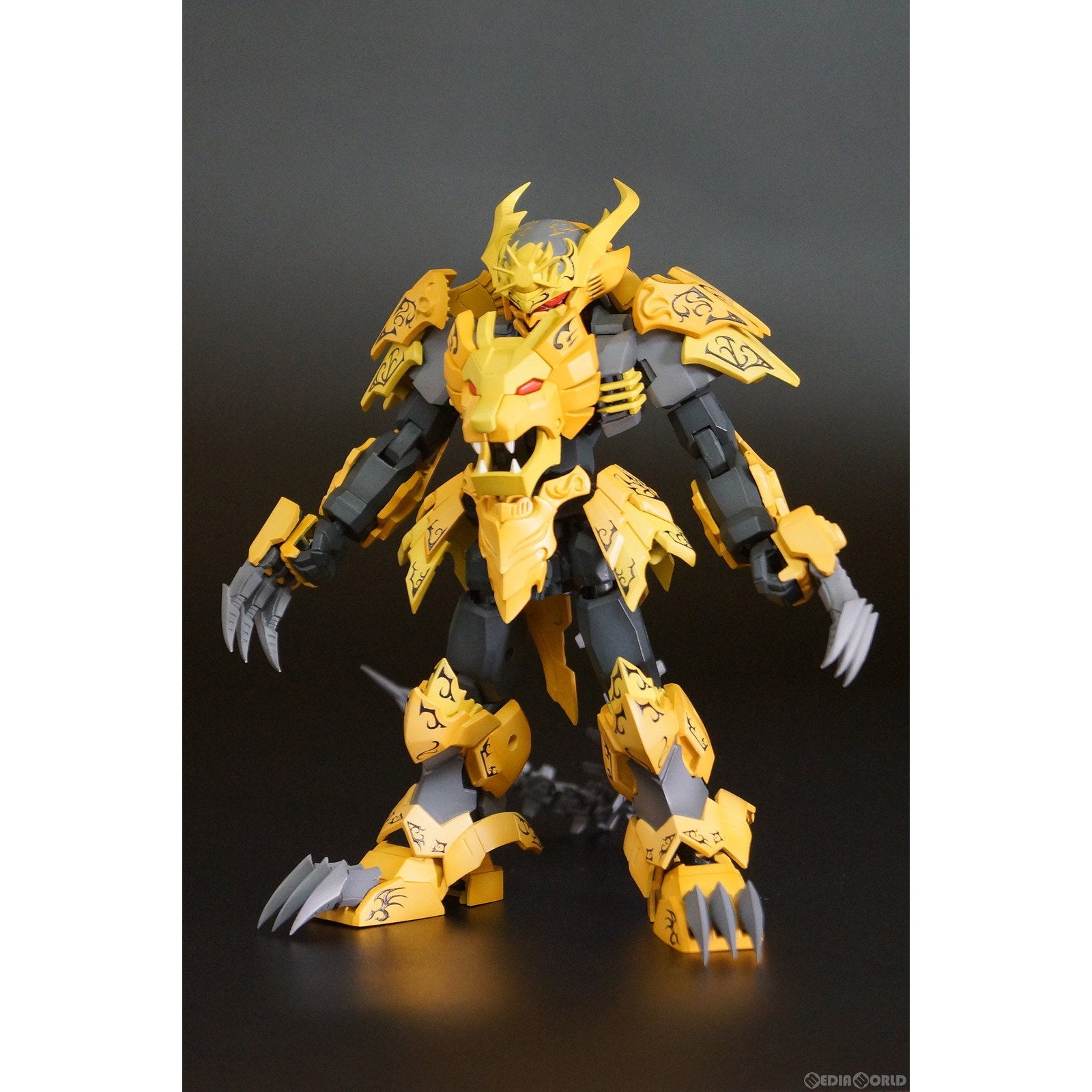【中古即納】[PTM] プラアクト17 牙王(ガオウ) 極み鎧飾りVer. プラモデル(PP183) PLUM(プラム)(20240229)