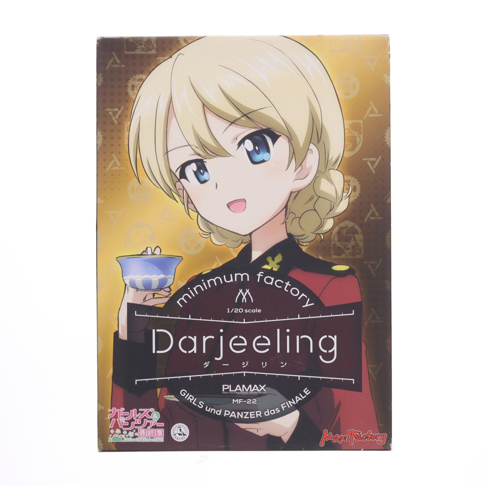 【中古即納】[PTM] PLAMAX MF-22 minimum factory 1/20 ダージリン ガールズ&パンツァー 劇場版 プラモデル マックスファクトリー(20180727)
