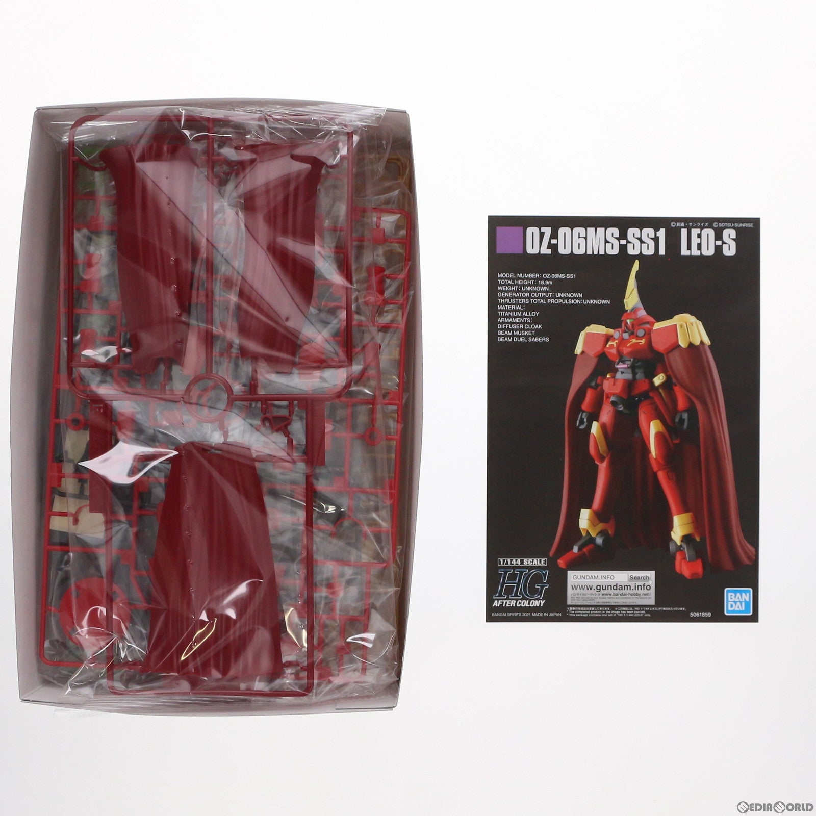 【中古即納】[PTM] プレミアムバンダイ限定 HG 1/144 OZ-06MS-SS1 レオス 新機動戦記ガンダムW DUAL STORY G-UNIT(ウイング デュアルストーリー ジーユニット) プラモデル(5061859) バンダイスピリッツ(20210930)
