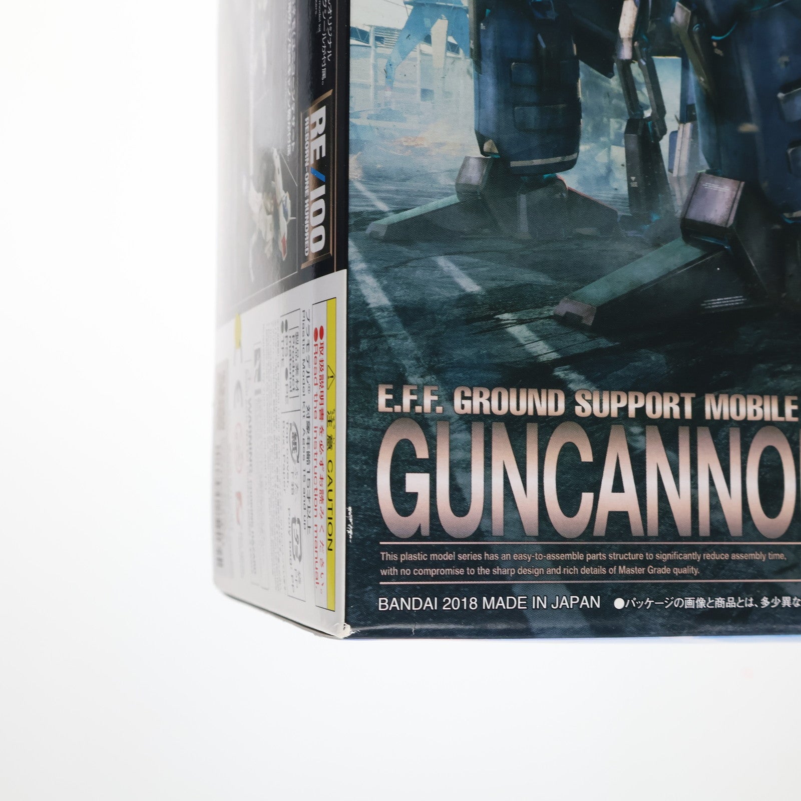 【中古即納】[PTM] RE/100 1/100 MSA-005K ガンキャノン・ディテクター 機動戦士ガンダムUC(ユニコーン) Episode4 重力の井戸の底 プラモデル バンダイ(20180210)