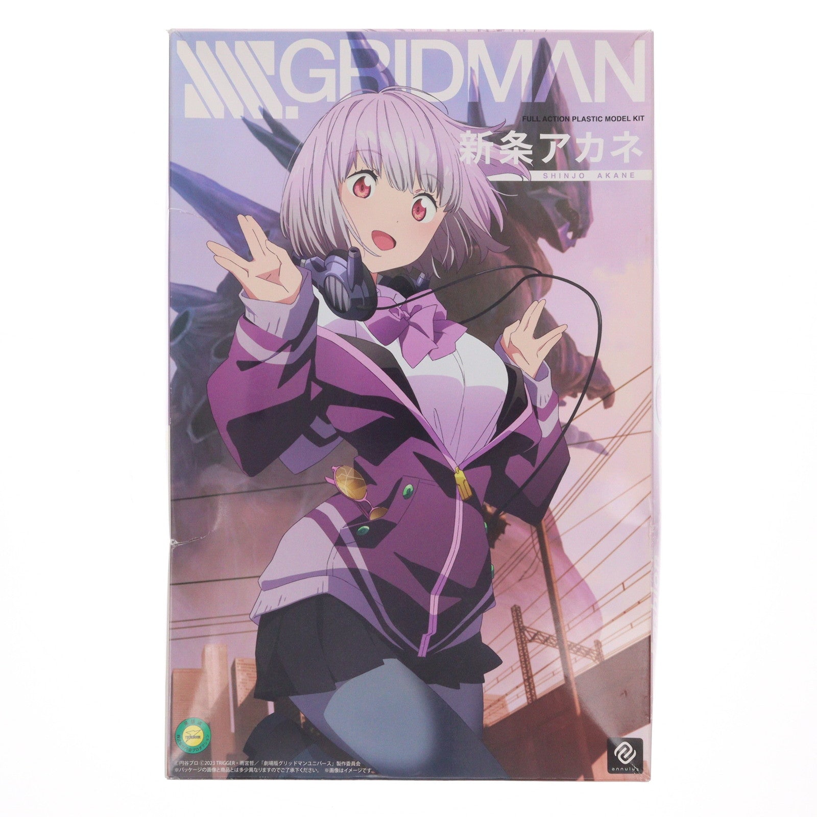 【中古即納】[PTM] (再販) 新条アカネ(しんじょうあかね) 可動プラスチックモデルキット 劇場総集編『SSSS.GRIDMAN』(グリッドマン) プラモデル アニュラス(20250228)