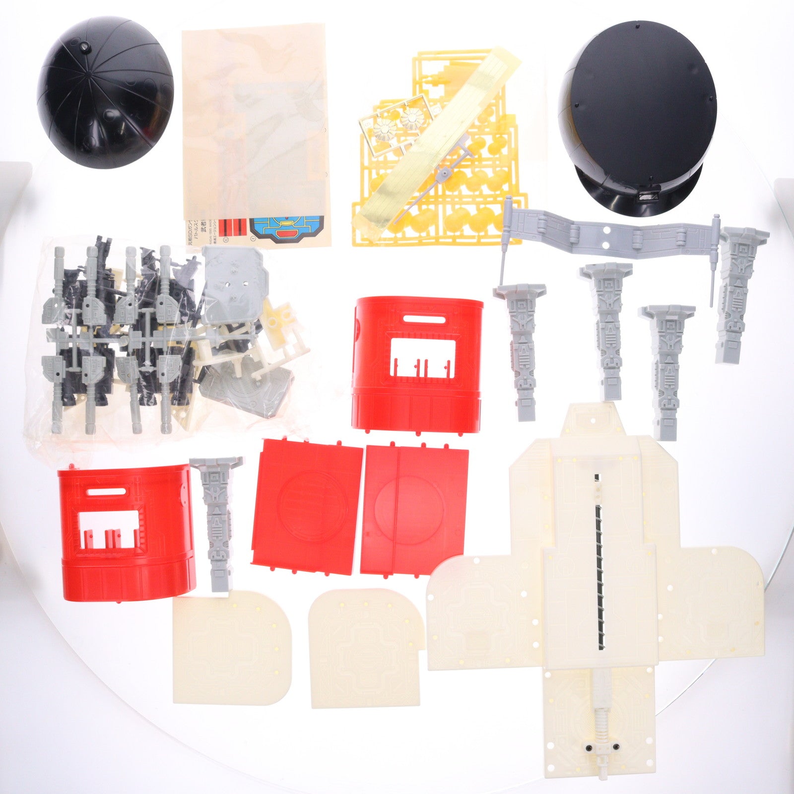 【中古即納】[PTM] バトルスクエアDX 武者戦陣(ムシャベース) 元祖SDガンダムワールド プラモデル用アクセサリ(0028767) バンダイ(19991231)