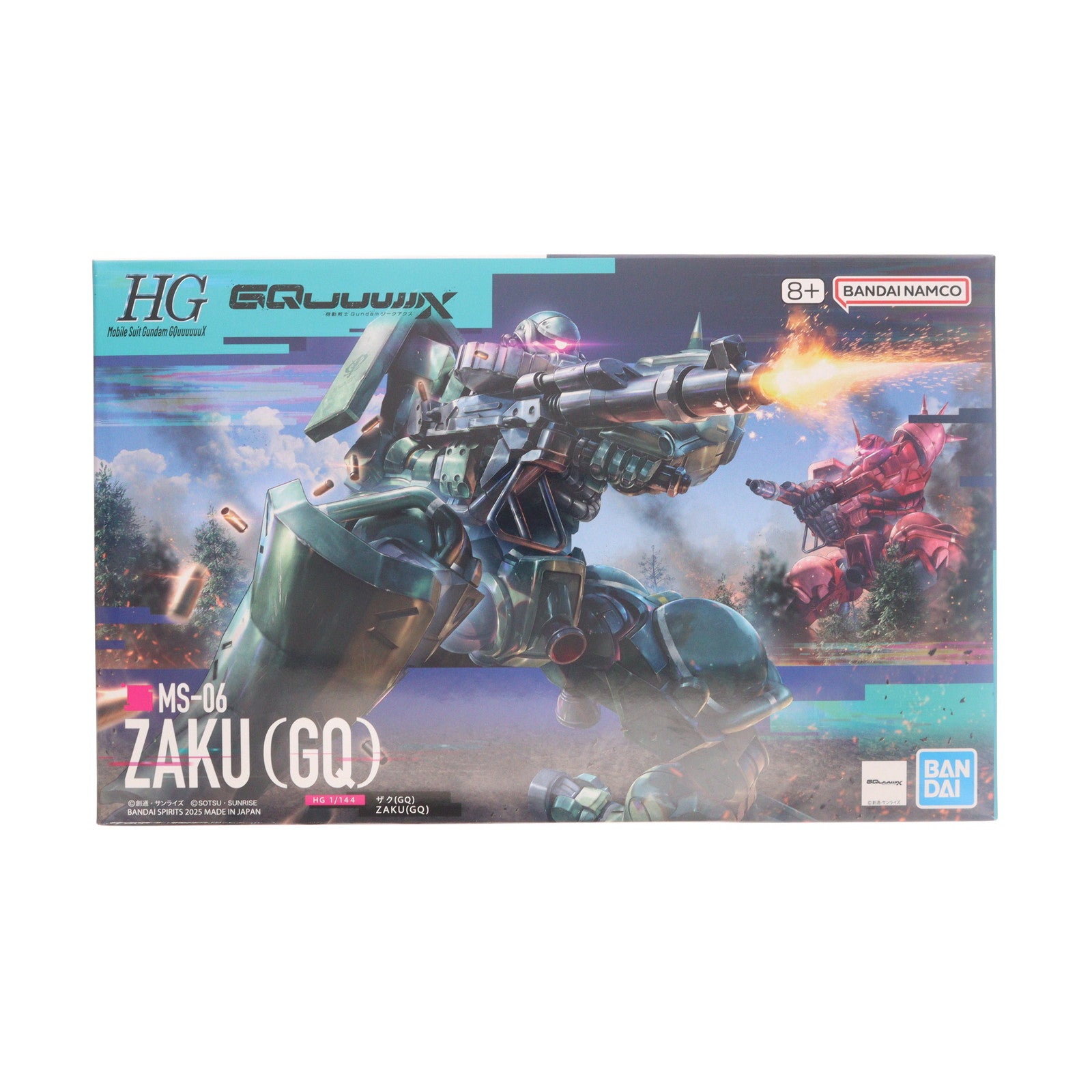 【中古即納】[PTM] HG 1/144 ザク(GQ) 機動戦士Gundam GQuuuuuuX(ガンダム ジークアクス) プラモデル(5069173) バンダイスピリッツ(20251108)