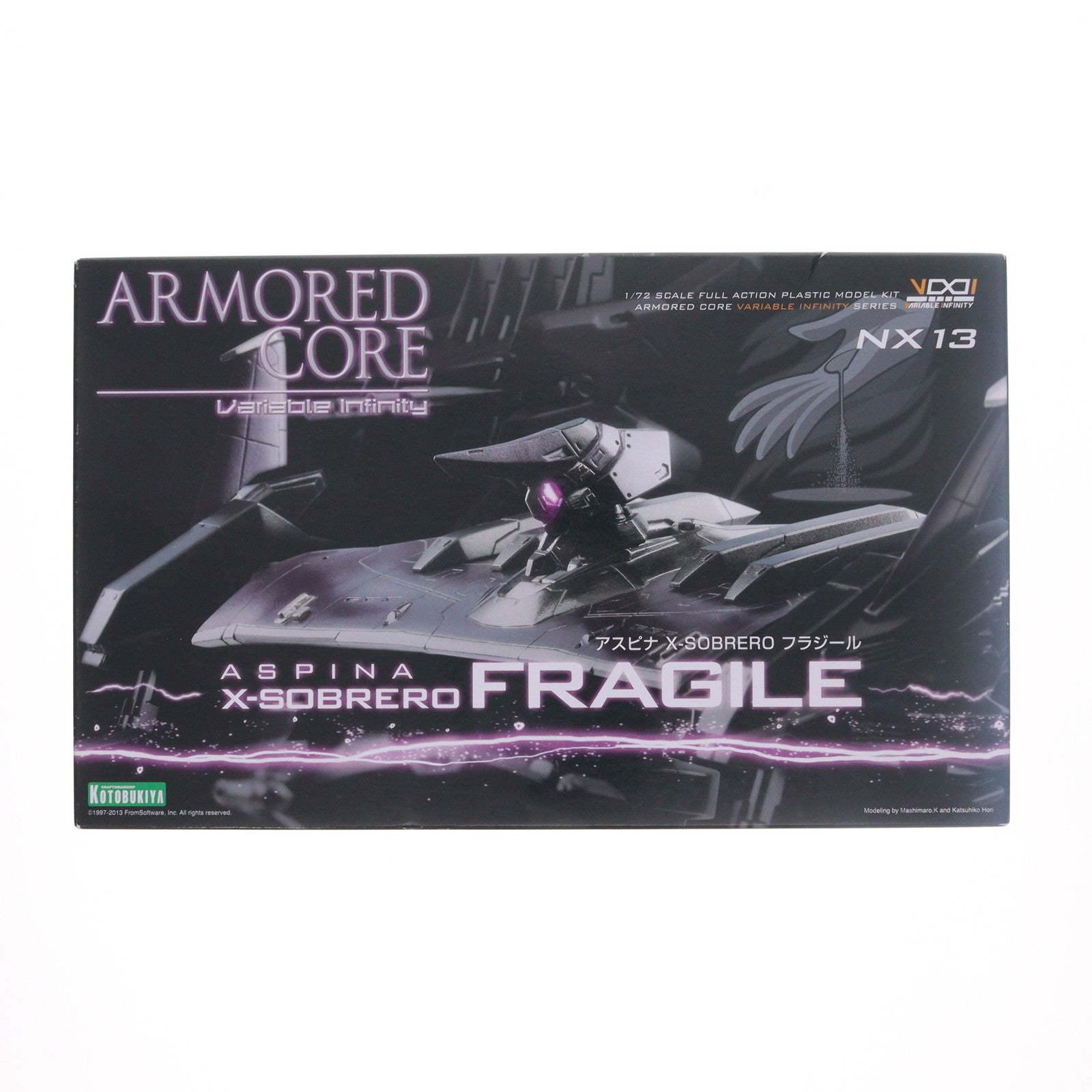 【中古即納】[PTM] (2次再販) V.I.シリーズ(ヴァリアブルインフィニティシリーズ) 1/72 アスピナ X-SOBRERO(ソブレロ) フラジール ARMORED CORE for Answer(アーマード・コア フォーアンサー) プラモデル(VI067X) コトブキヤ(20241124)